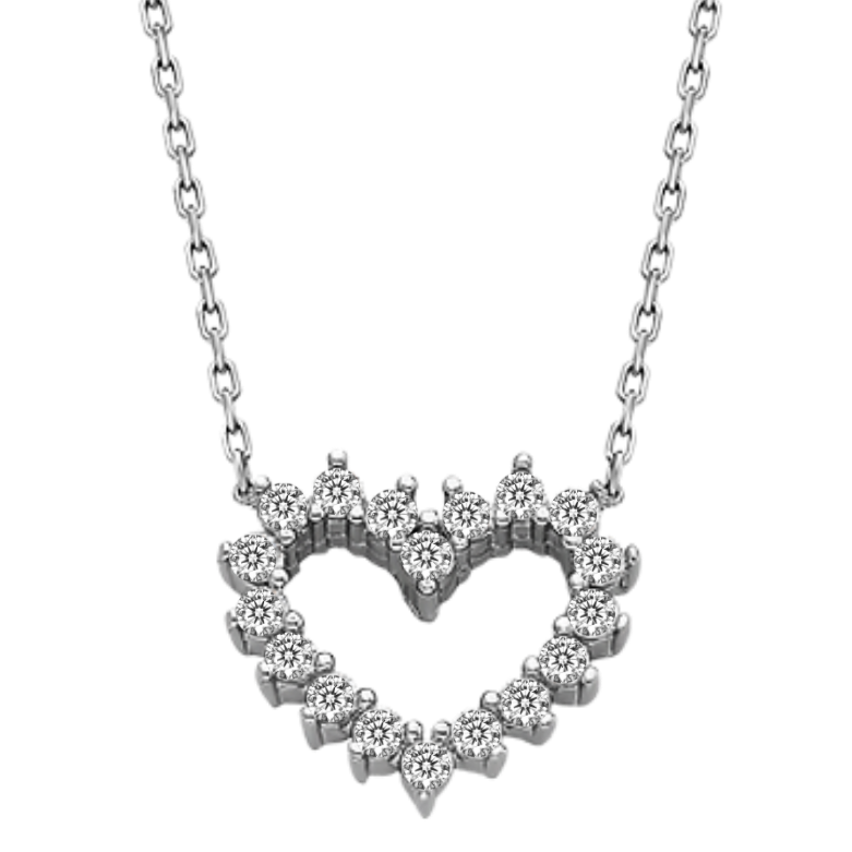 Sevgililer Günü Altın Kolye - Sevgiliye Altın Kolye Button