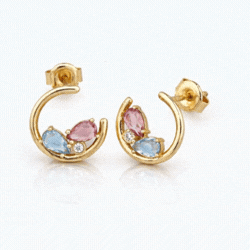 Minimal Altın Serisi Button