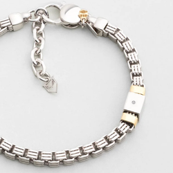 Erkek Altın Bileklik Button