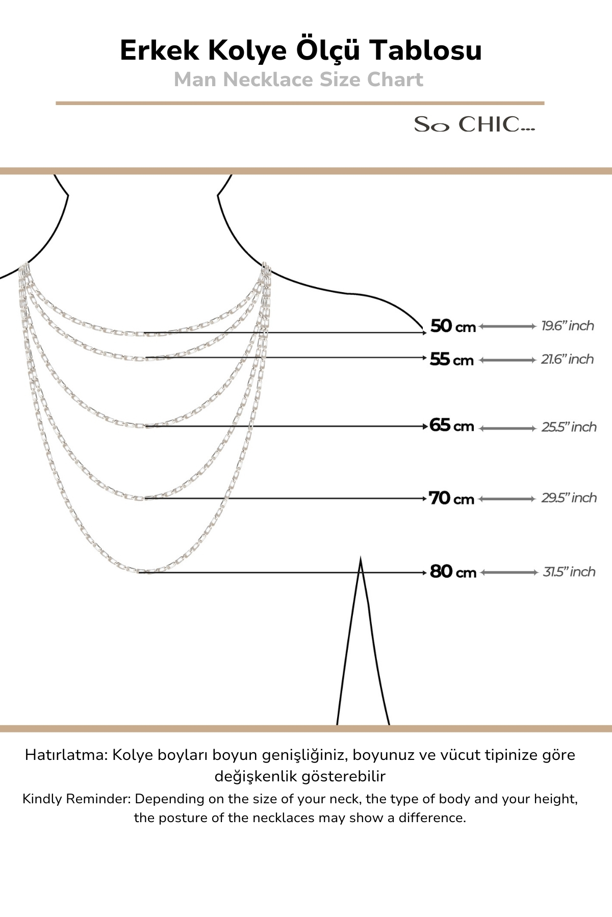 Resim Lapis Taşlı 55 Cm Çelik Erkek Kolye