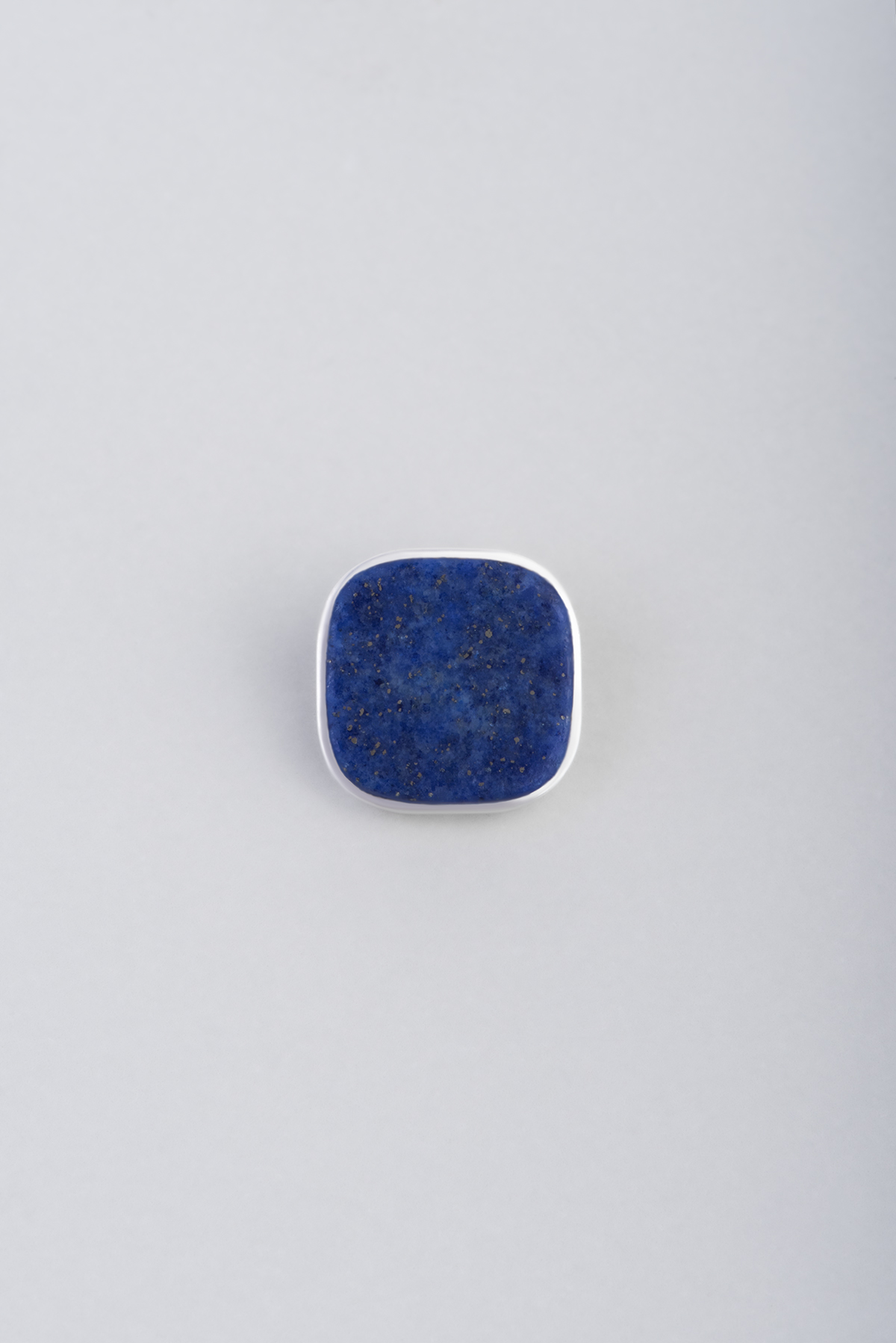  Modify Collection Silver Ring Piece with Lapis Lazuli Gemstone