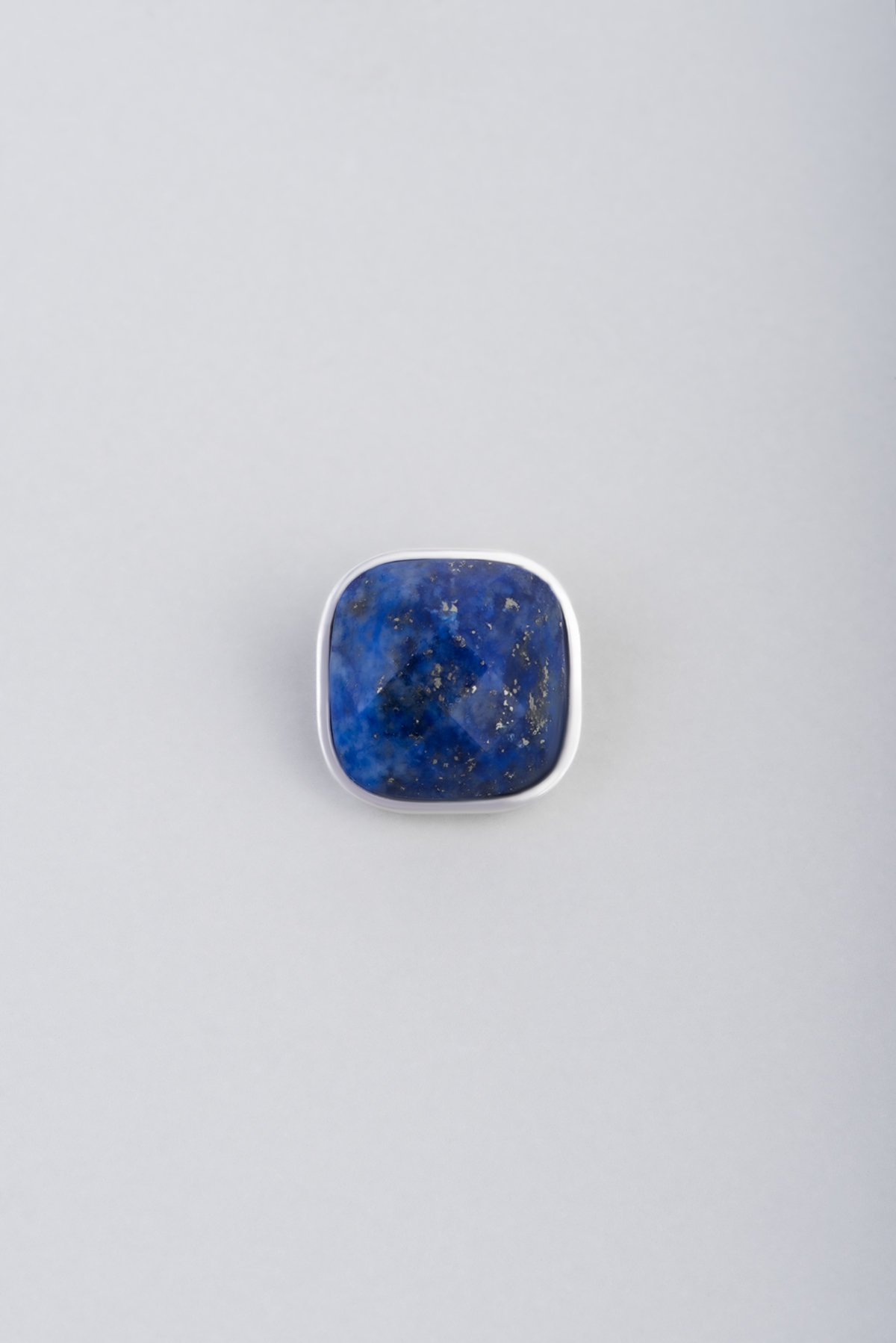  Modify Collection Lapis Stone Silver Ring Piece