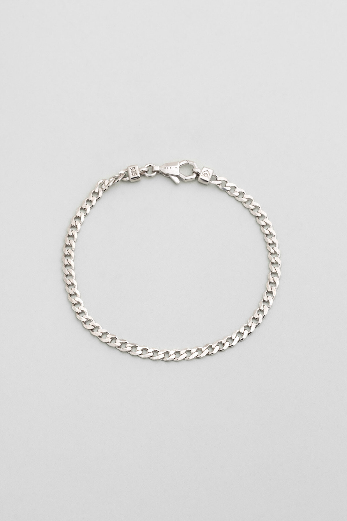 Perseus Gümüş Erkek Zincir Bileklik