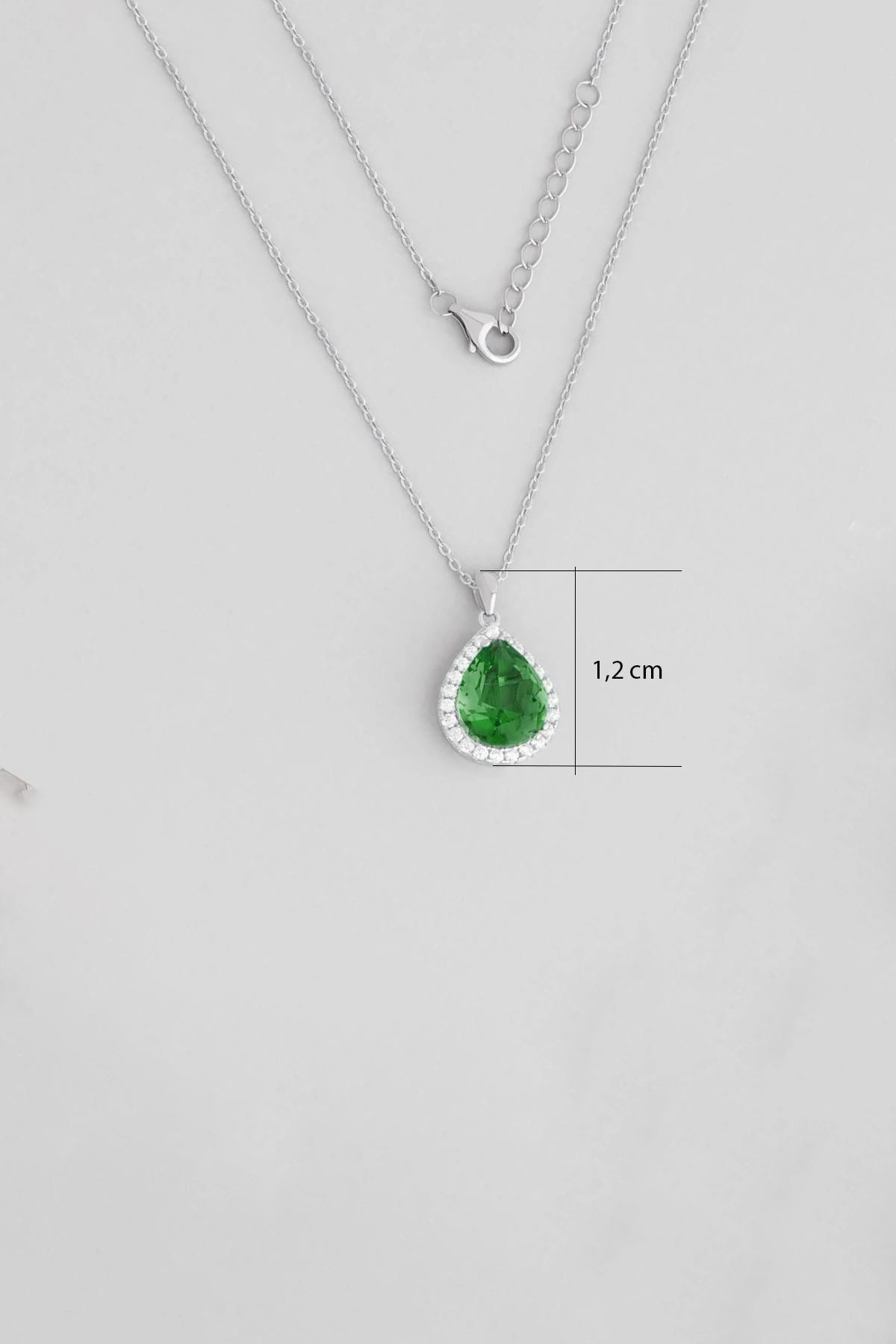 Resim Büyülü Yolculuk 18 Ayar Beyaz Altın Kaplama 45 Cm Gümüş Kolye