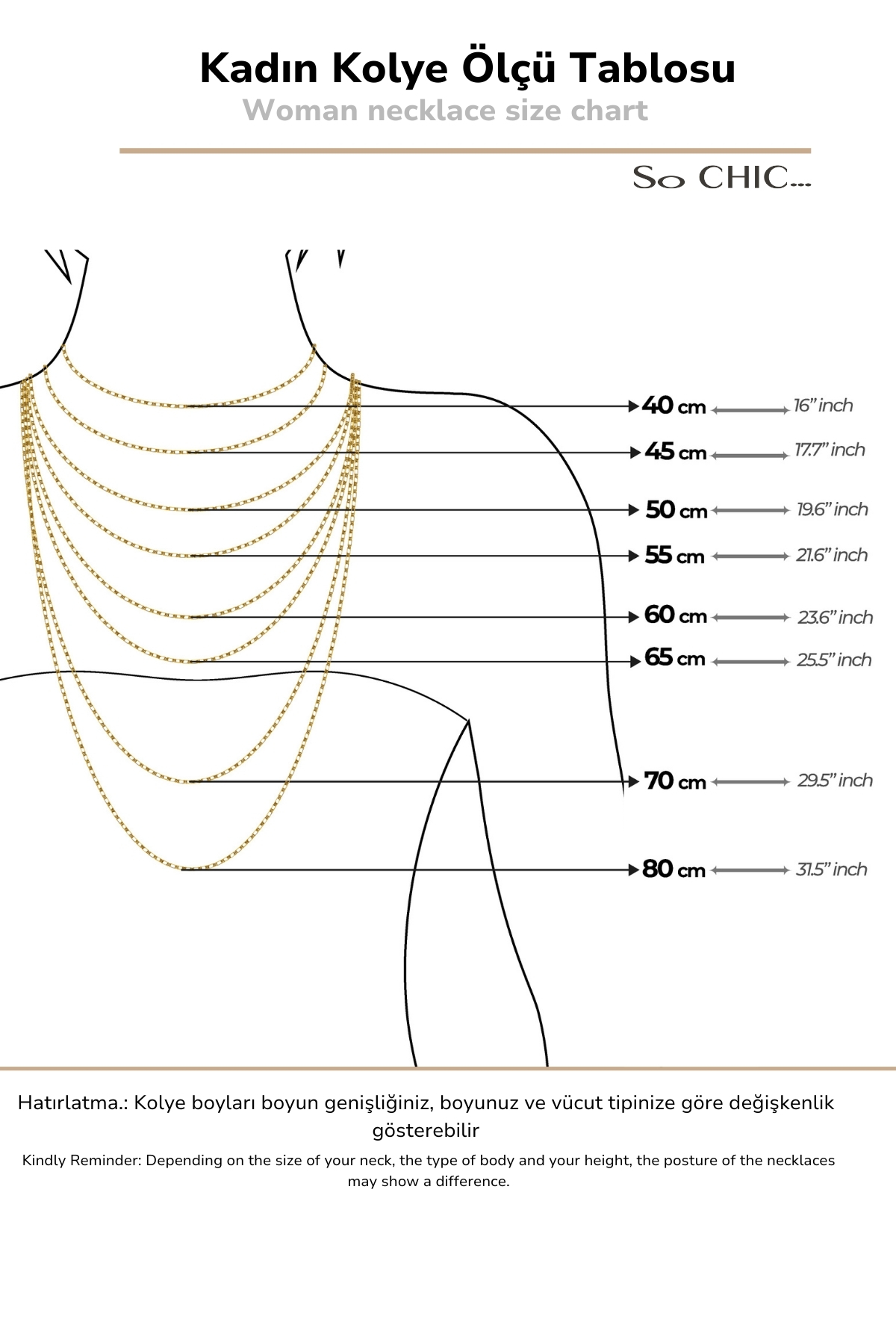 Resim Minimal 18 Ayar Beyaz Altın Kaplama 45 Cm Gümüş Baget Kolye