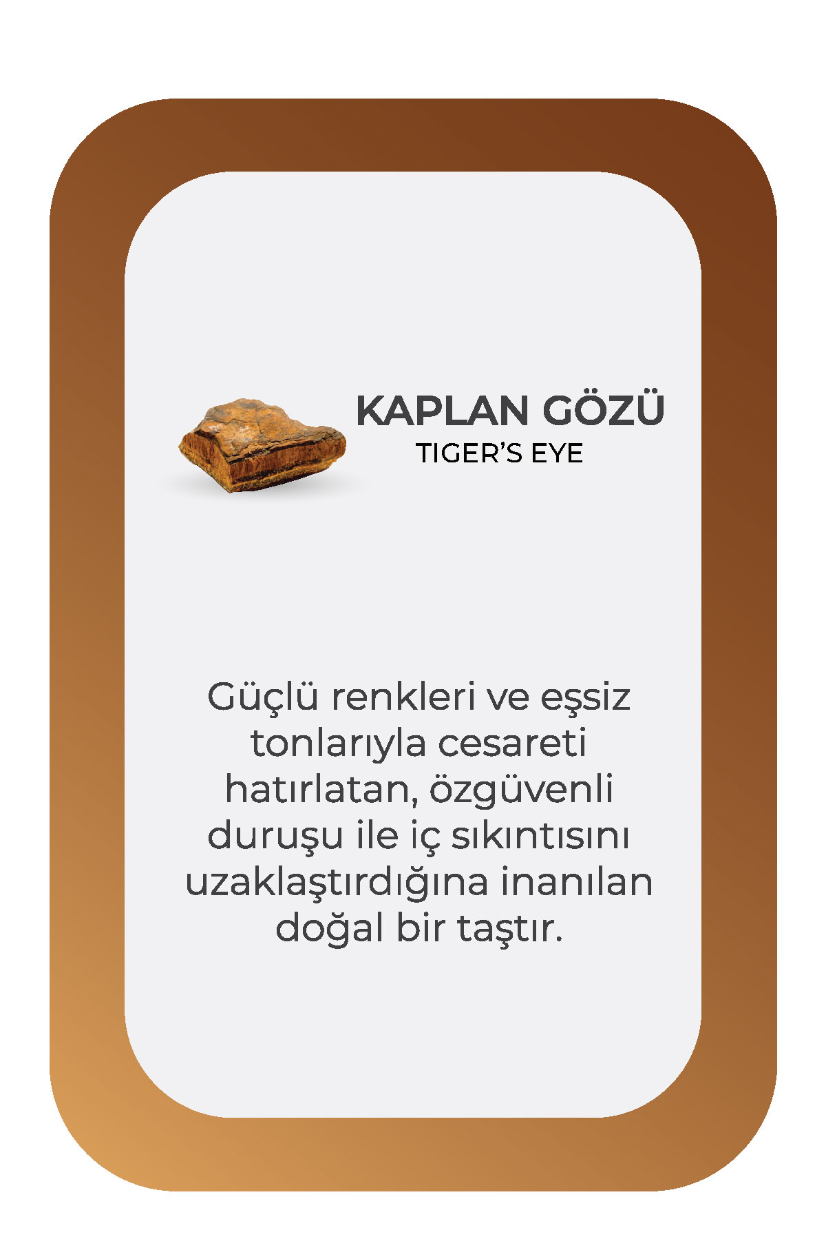 Resim Doğal Kaplan Gözü Taşlı 26 Cm Gümüş Tesbih