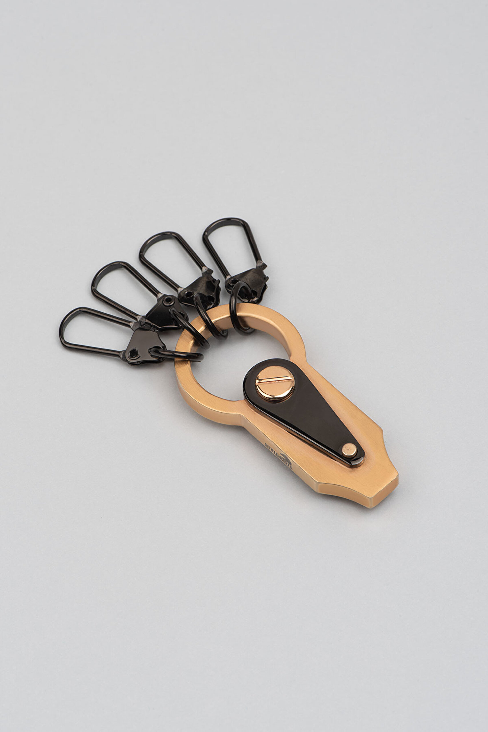 Rose Kaplama Tasarım Çelik Anahtarlık