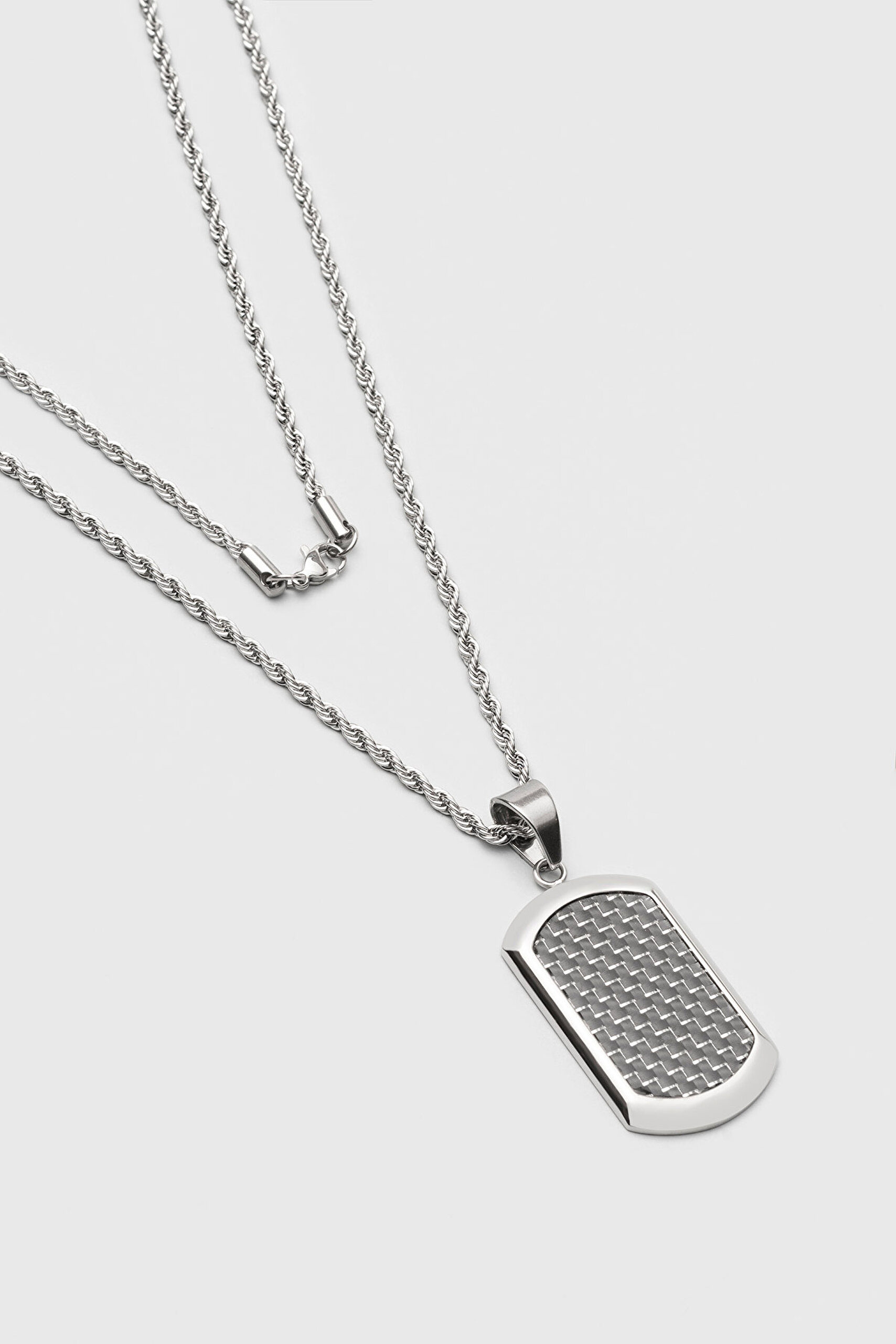 ⁠ Modern Stil 65 Cm Çelik Erkek Kolye_0}