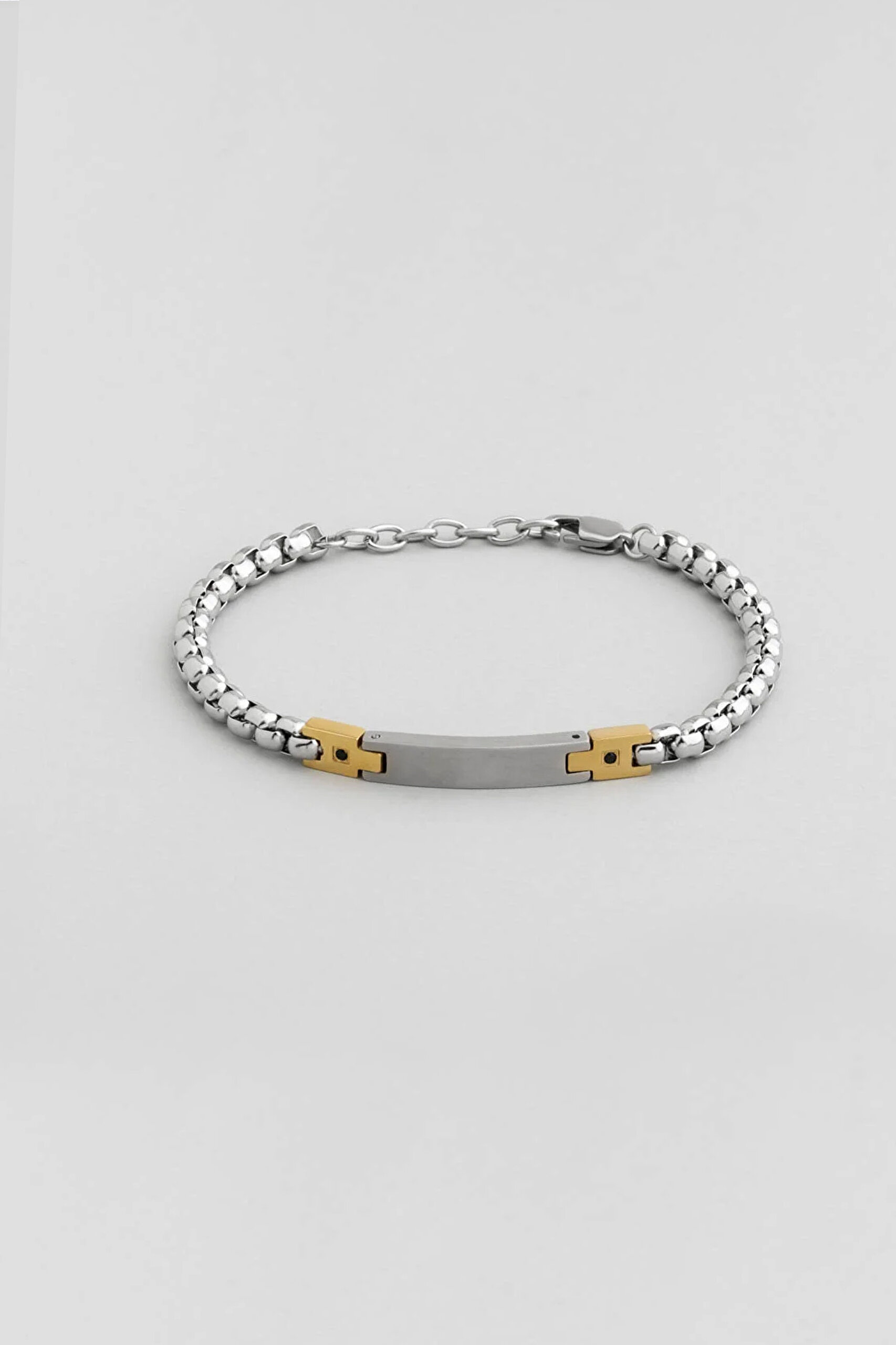 ⁠ Klasik Stil Erkek Çelik Bileklik_0}