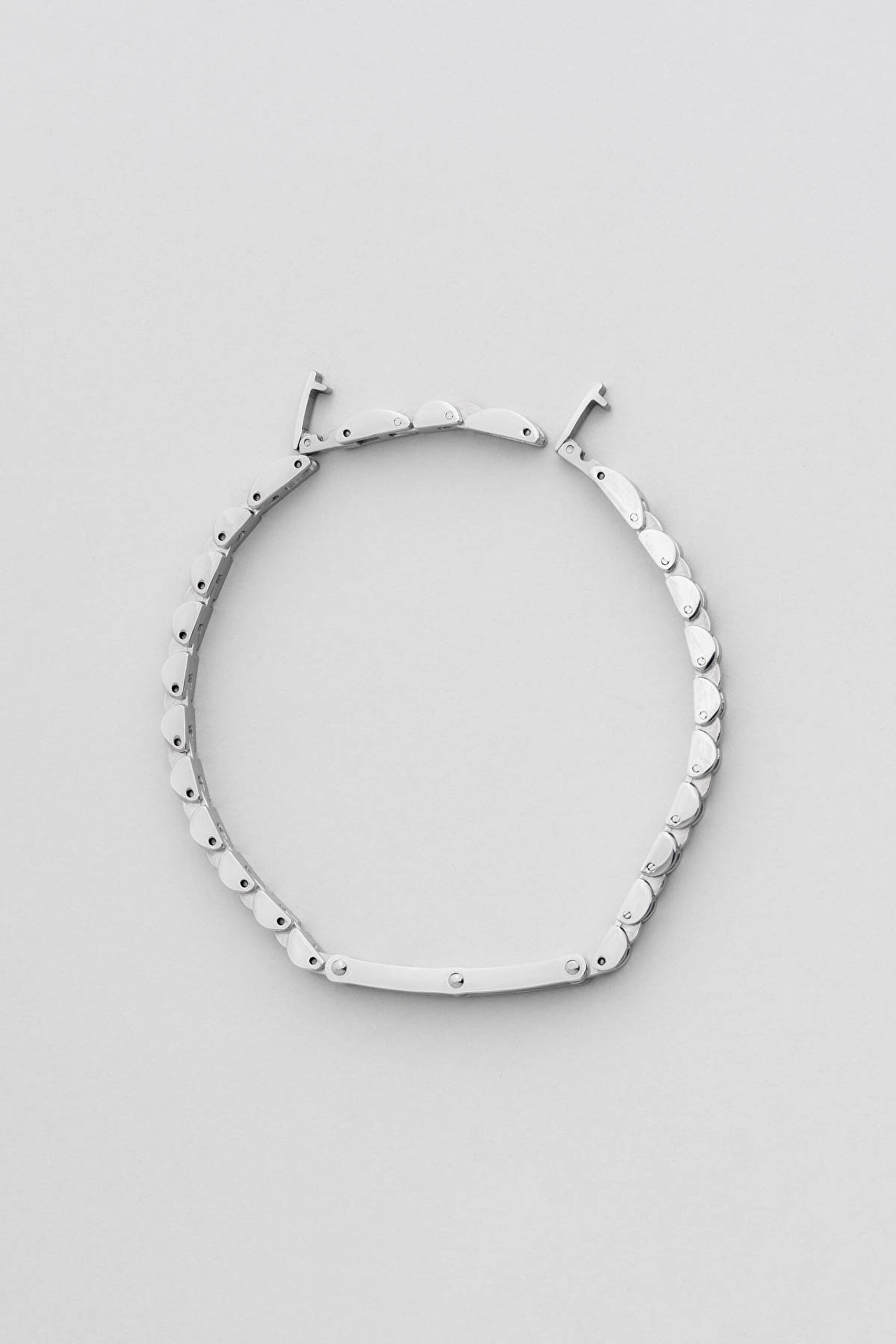 ⁠ Klasik Stil Erkek Çelik Zincir Bileklik_1}