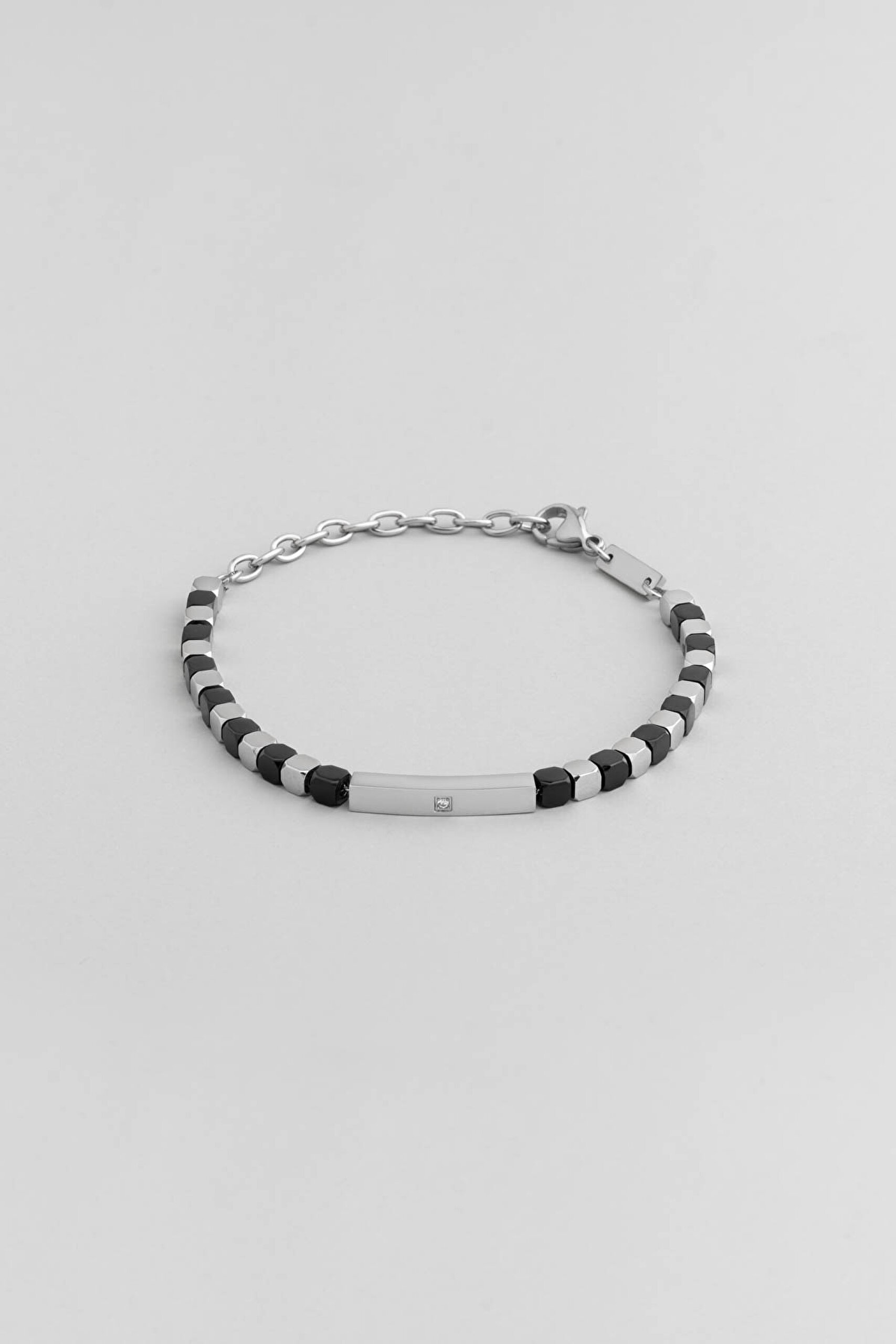 ⁠ Minimal Stil Erkek Çelik Bileklik_0}