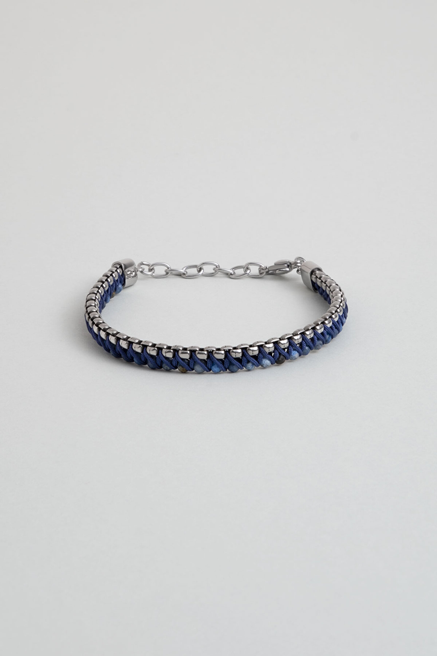 ⁠ Lapis Taş Detaylı 22 Cm Çelik Erkek Bileklik
_0}