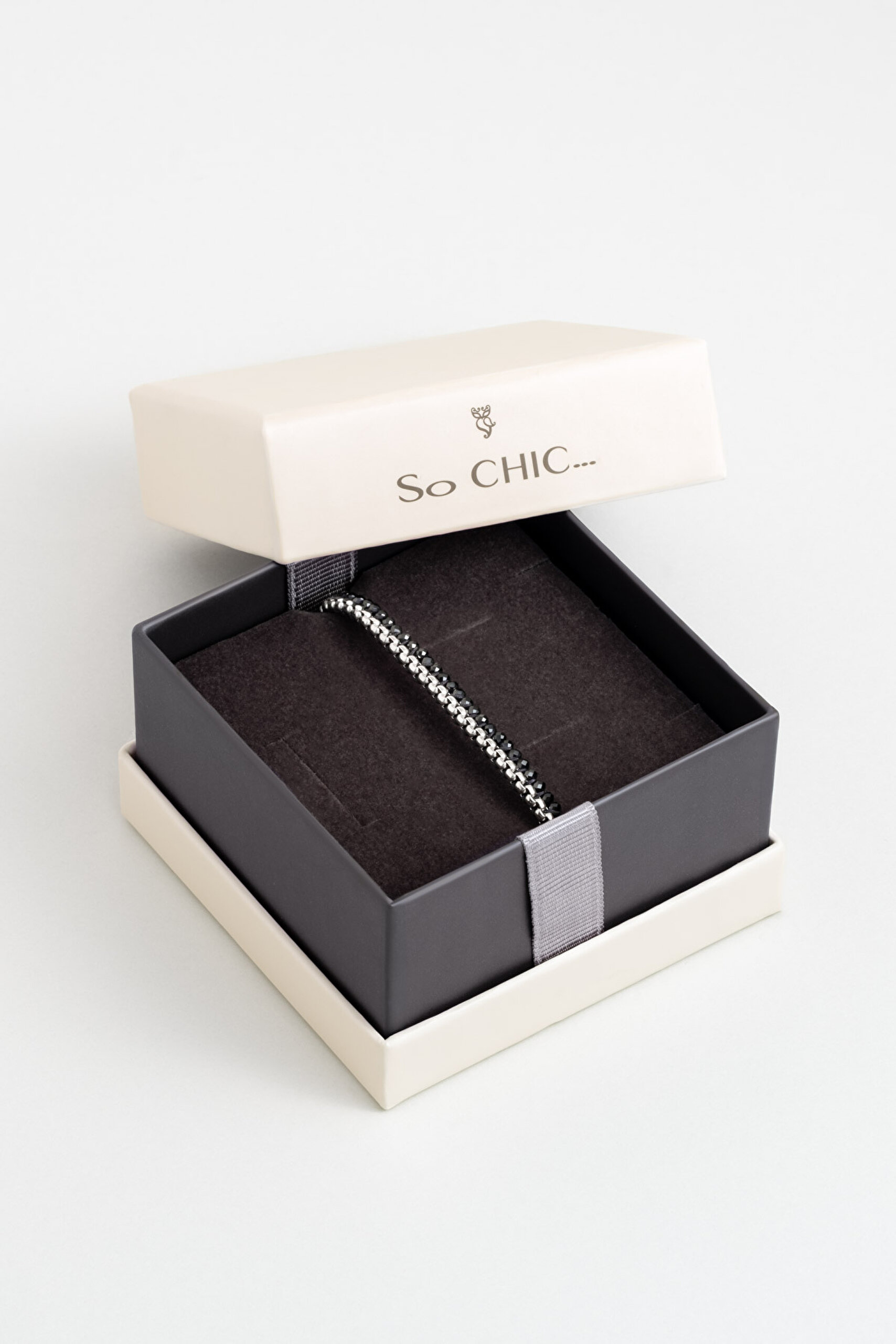 ⁠ Spinel Taşlı 22 Cm Çelik Erkek Bileklik_4}