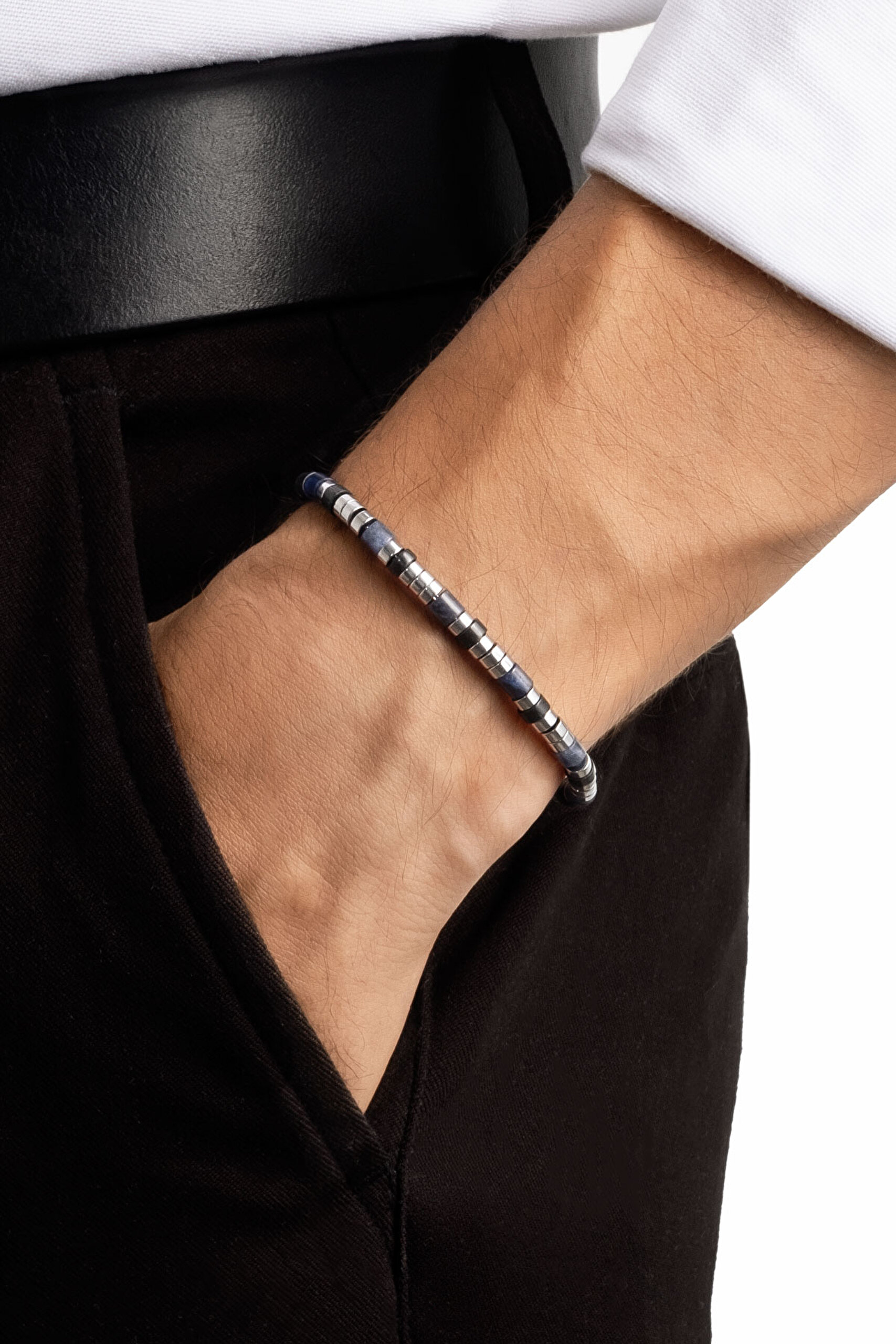 ⁠ Poseidon 21 Cm Çelik Erkek Bileklik_1}