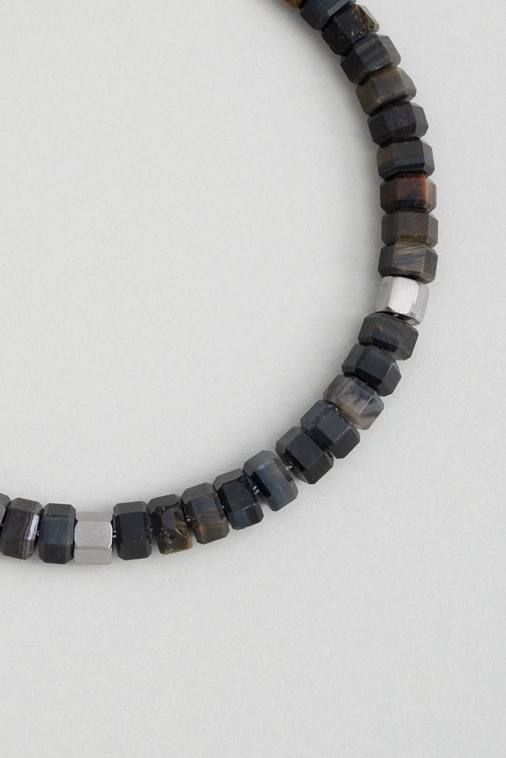 ⁠ Jasper Taşlı 22 Cm Çelik Erkek Bileklik_1}