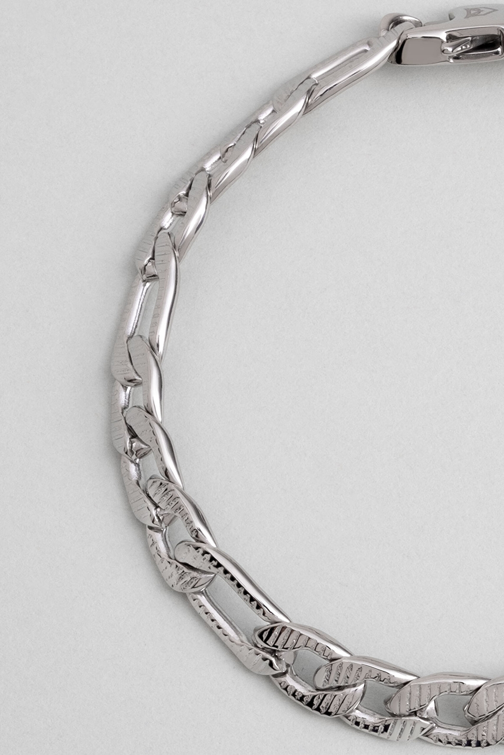 ⁠ Eskitme Model Çelik Erkek Bileklik_1}