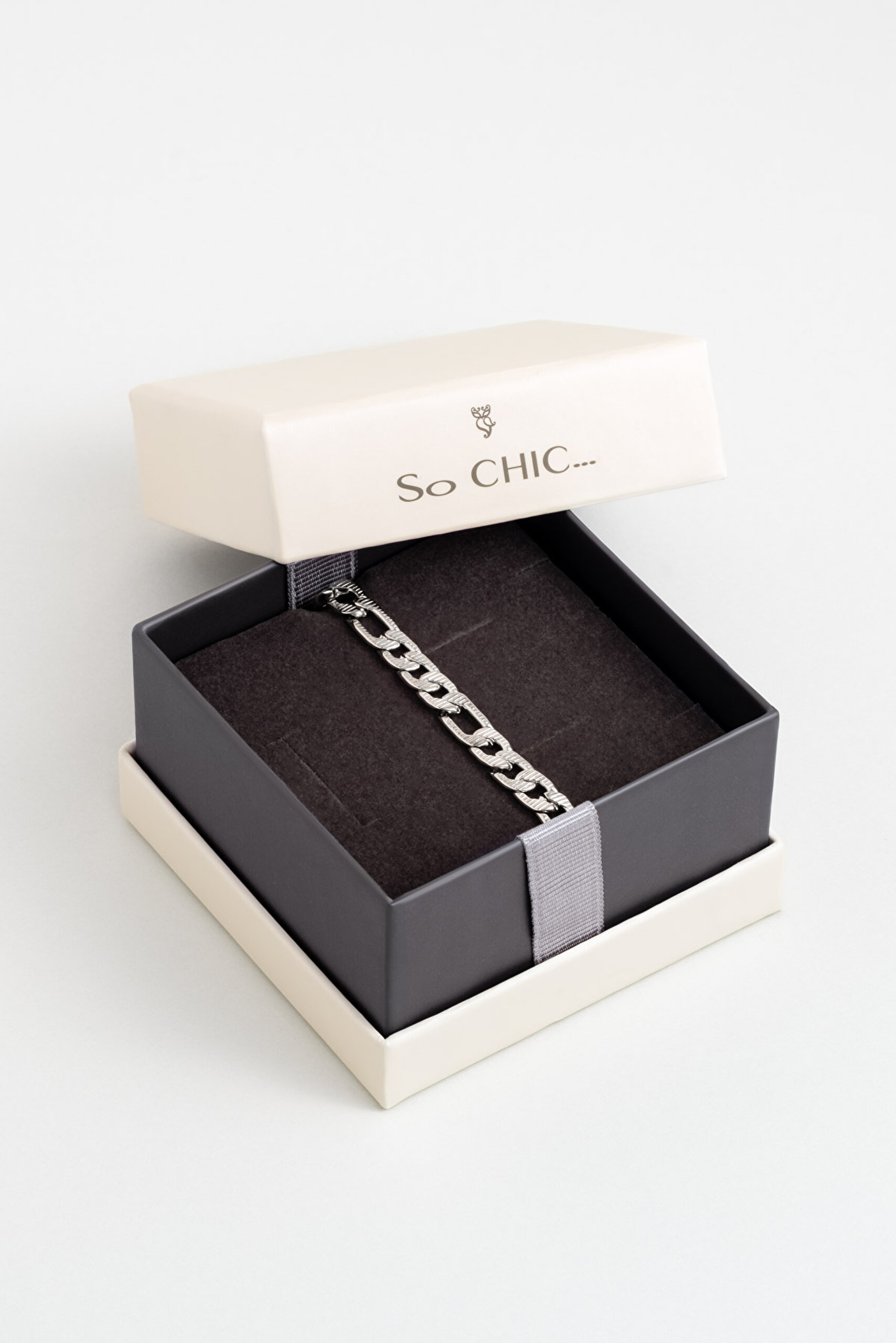 ⁠ Eskitme Model Çelik Erkek Bileklik_5}