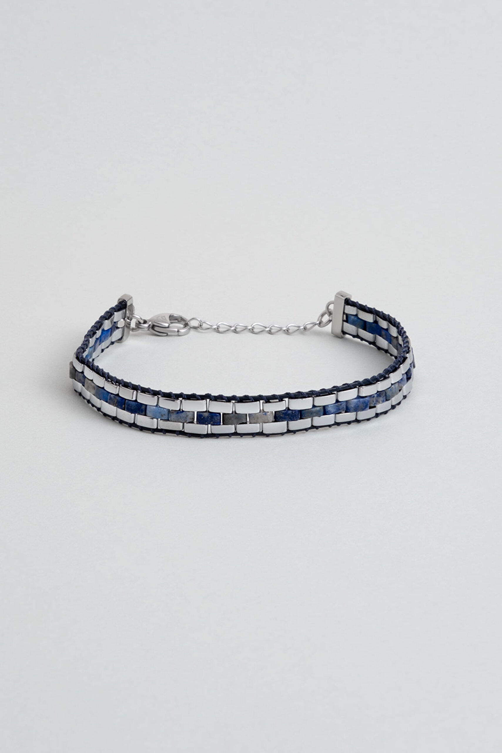 ⁠ Lapis Taşlı 21 Cm Çelik Erkek Bileklik
_0}