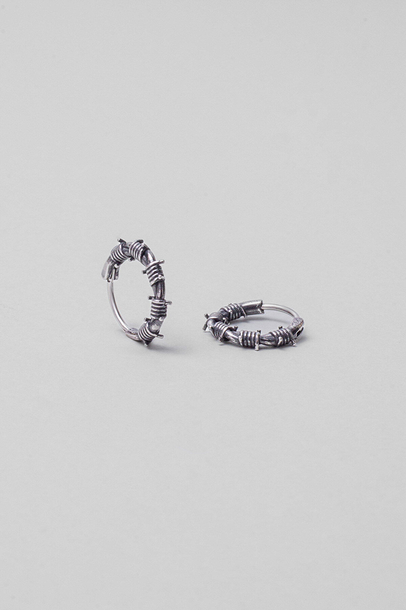 Thor Erkek Çelik Halka Küpe - 0