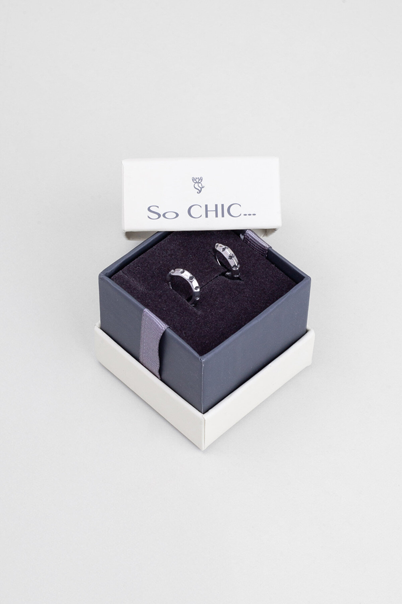 Poseidon Çelik Erkek Halka Küpe - 4