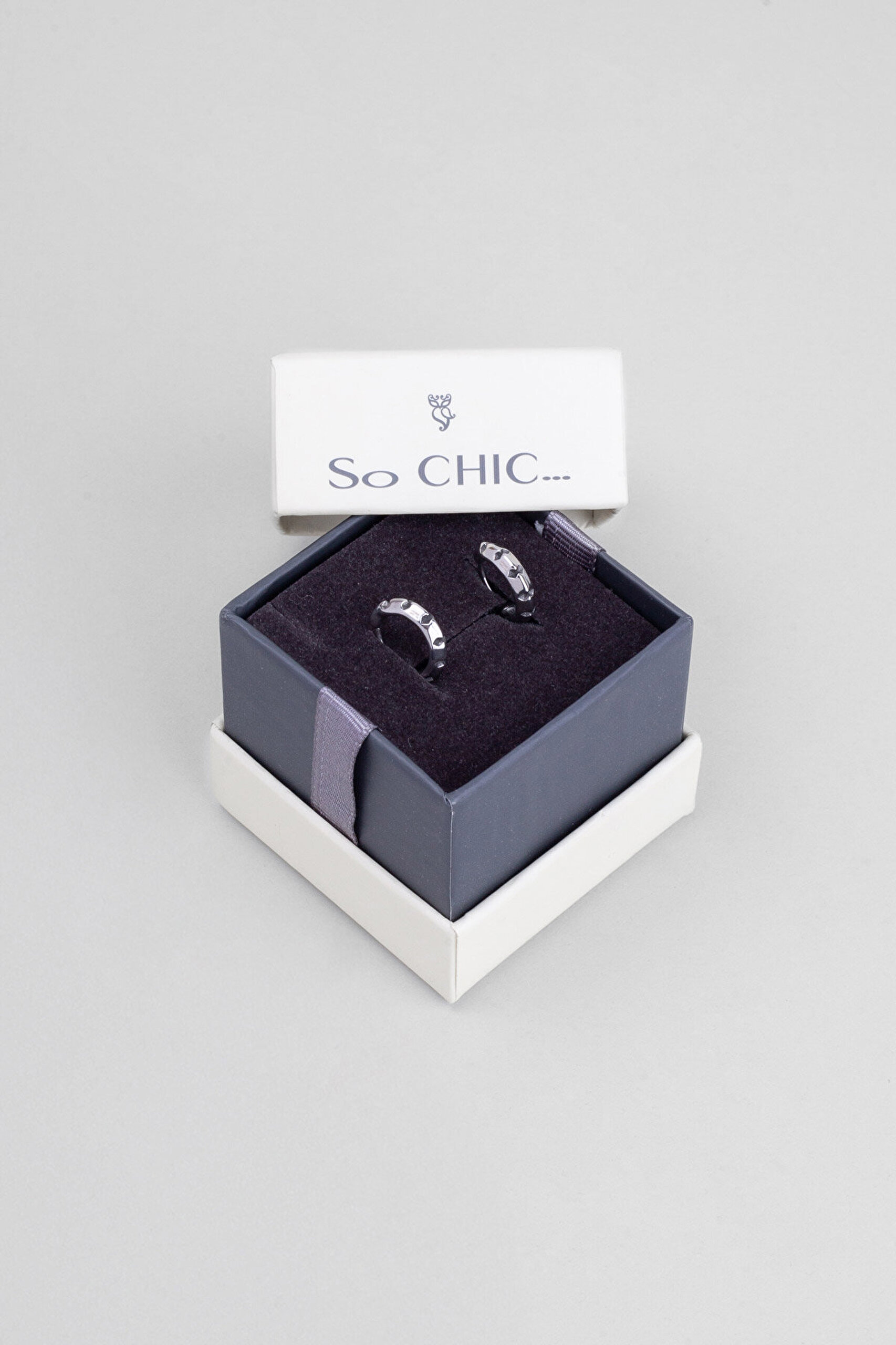 Poseidon Çelik Erkek Halka Küpe - 4