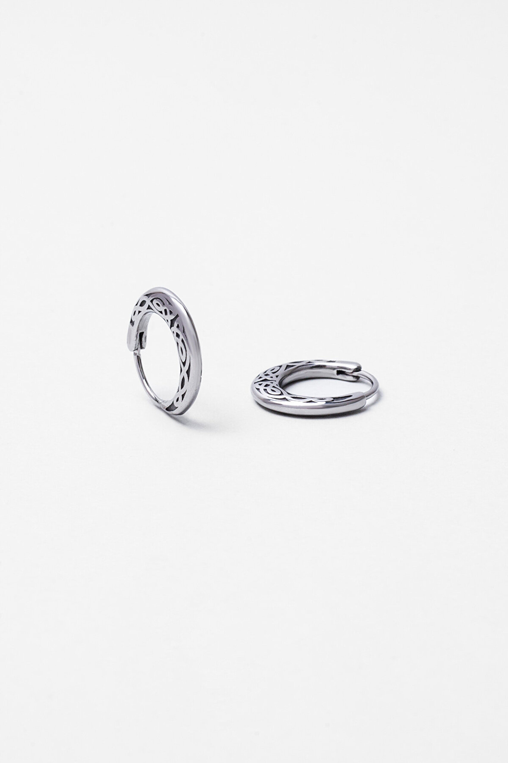 Ares  Erkek Çelik Halka Küpe - 0