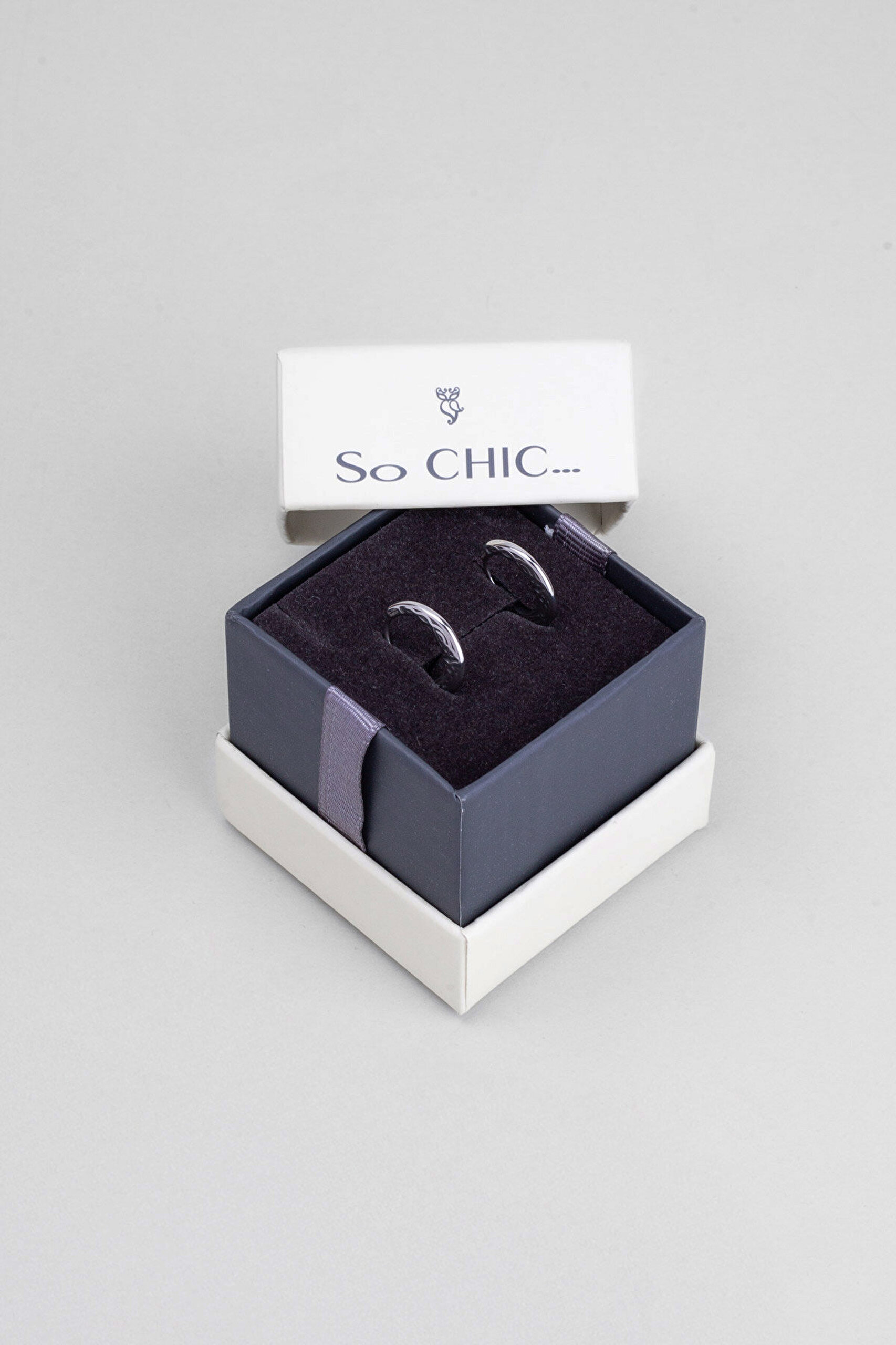 Ares  Erkek Çelik Halka Küpe - 4