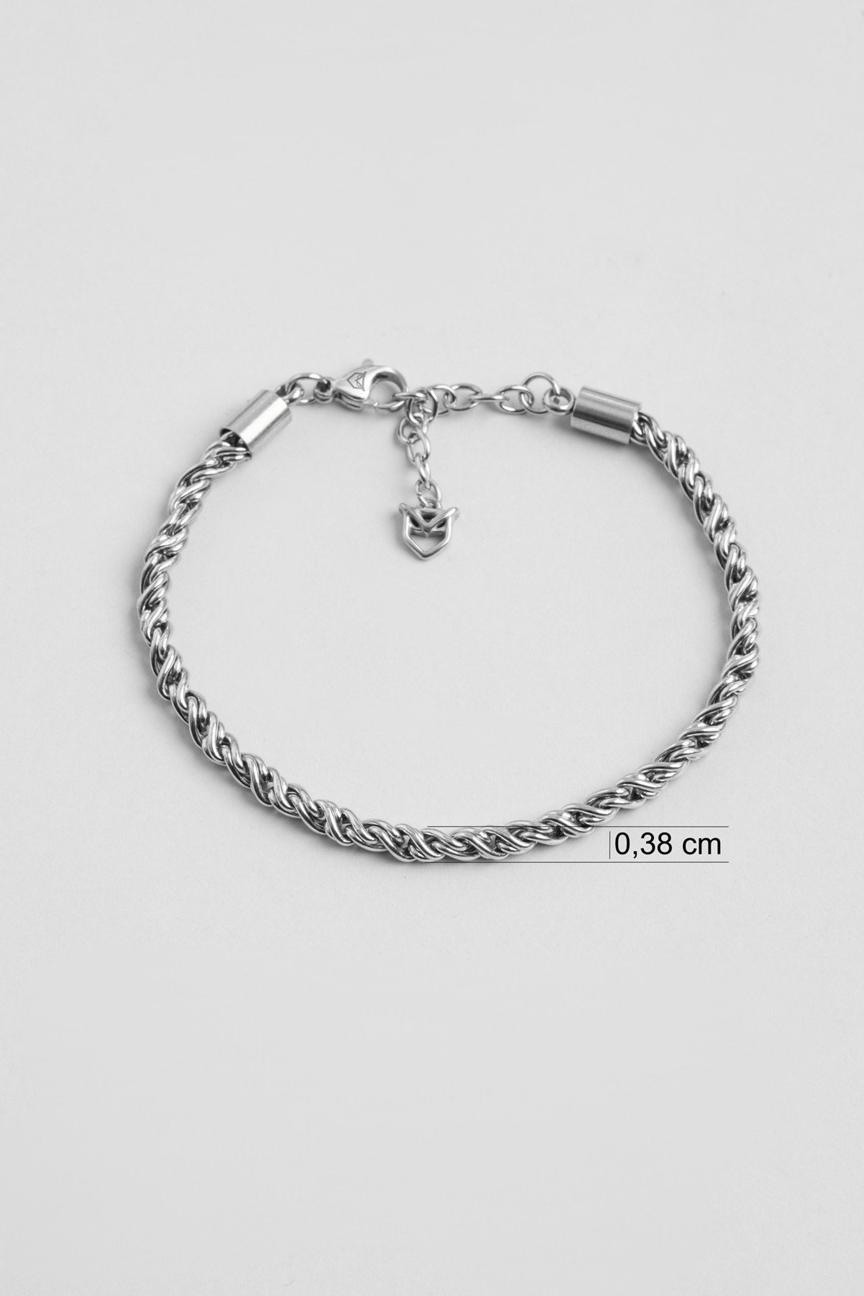 Metal Fırtına 21 Cm Çelik Erkek Bileklik - 2