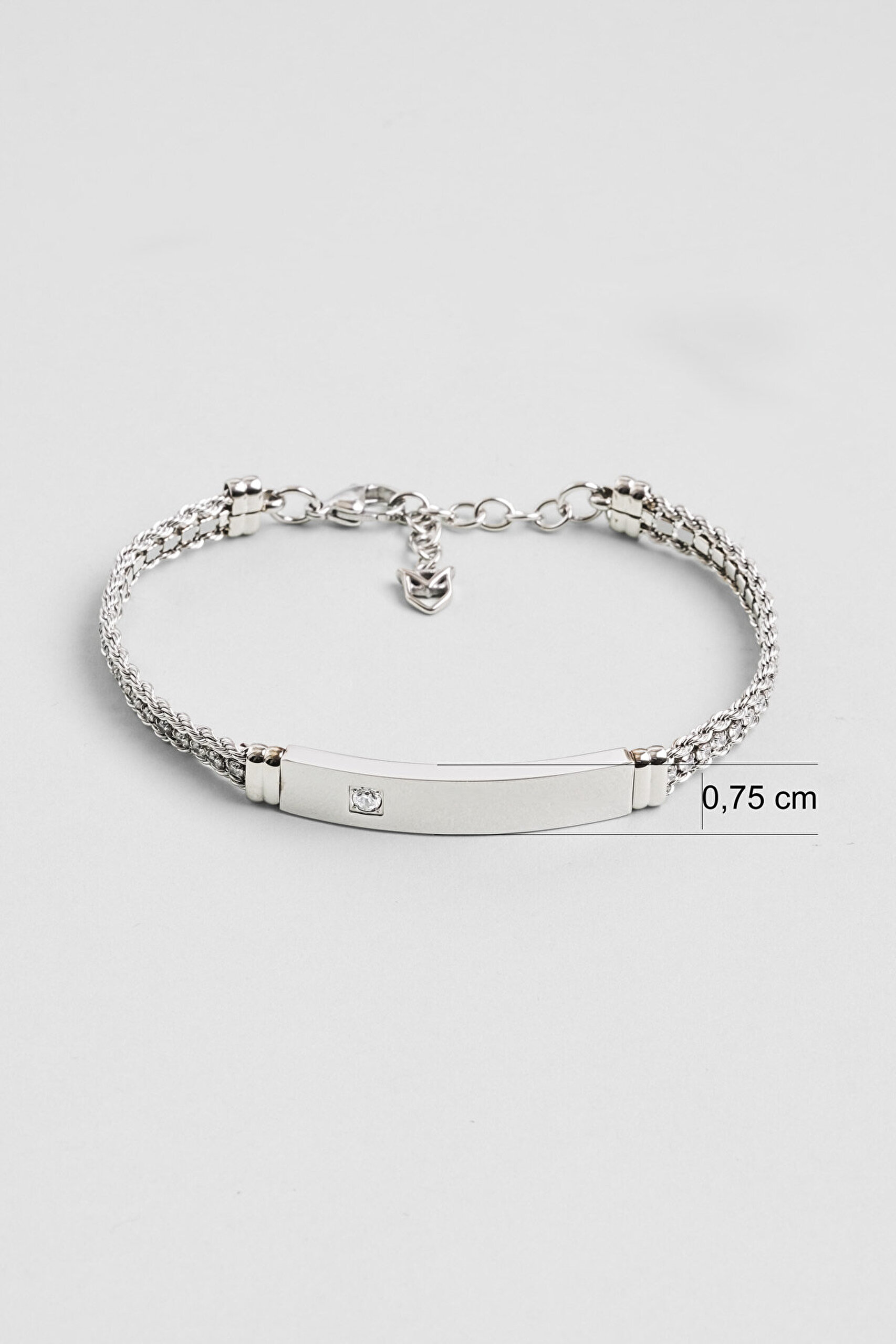 Roma 21 Cm Çelik Erkek Bileklik - 2