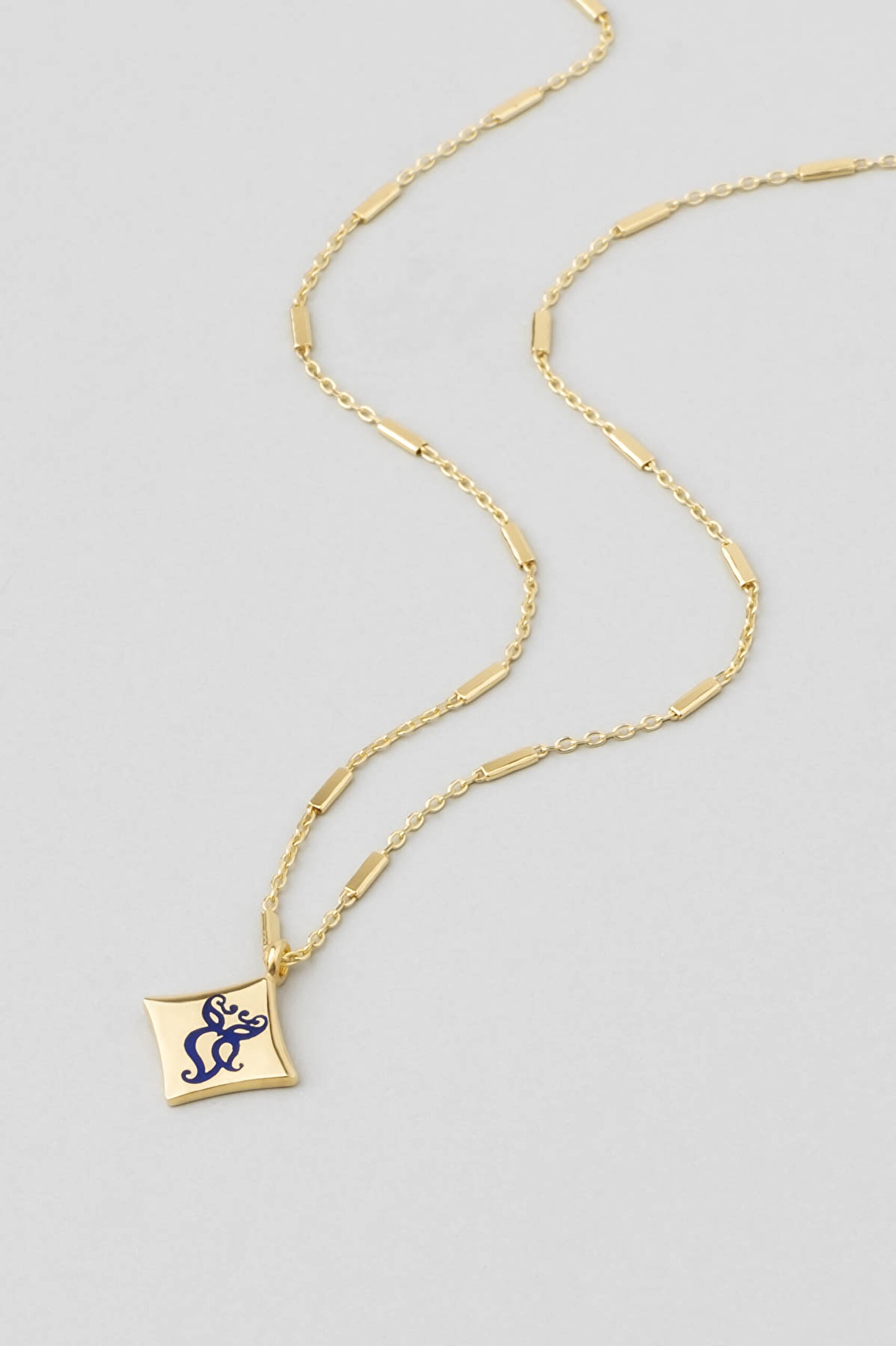 ⁠ Bilge Ruh 18 Ayar Sarı Altın Kaplama 46 Cm Gümüş Uğurlu So Chic... Baykuş Kolye_1}