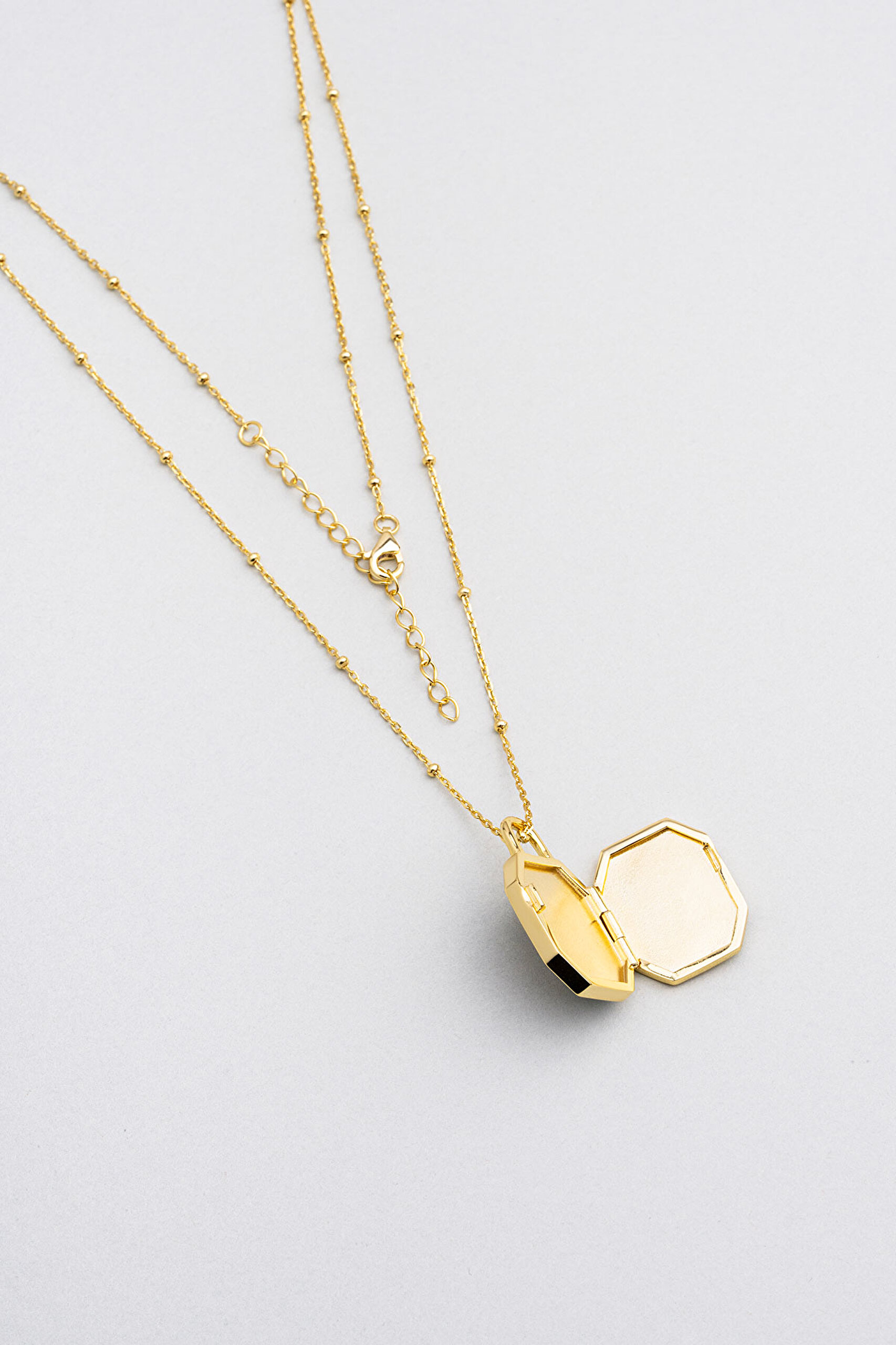 ⁠ Malahit Kapsülü 18 Ayar Sarı Altın Kaplama 55 Cm Gümüş Malahit Kolye_0}