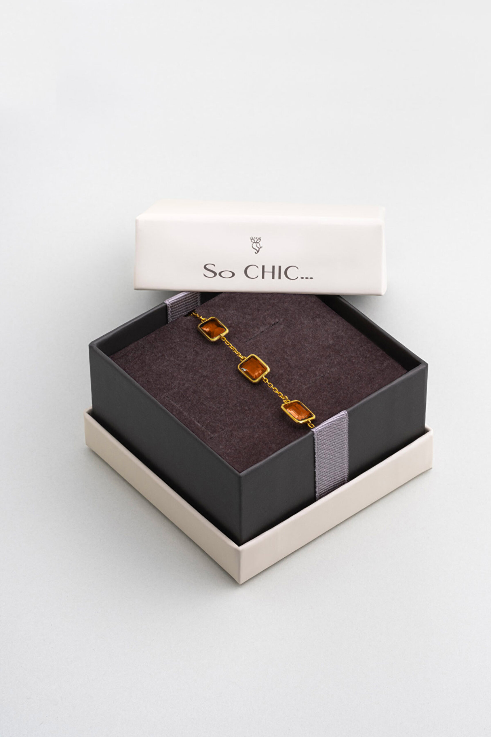 ⁠ Chromony 18 Ayar Sarı Altın Kaplama 20 Cm Gümüş Bileklik_5}