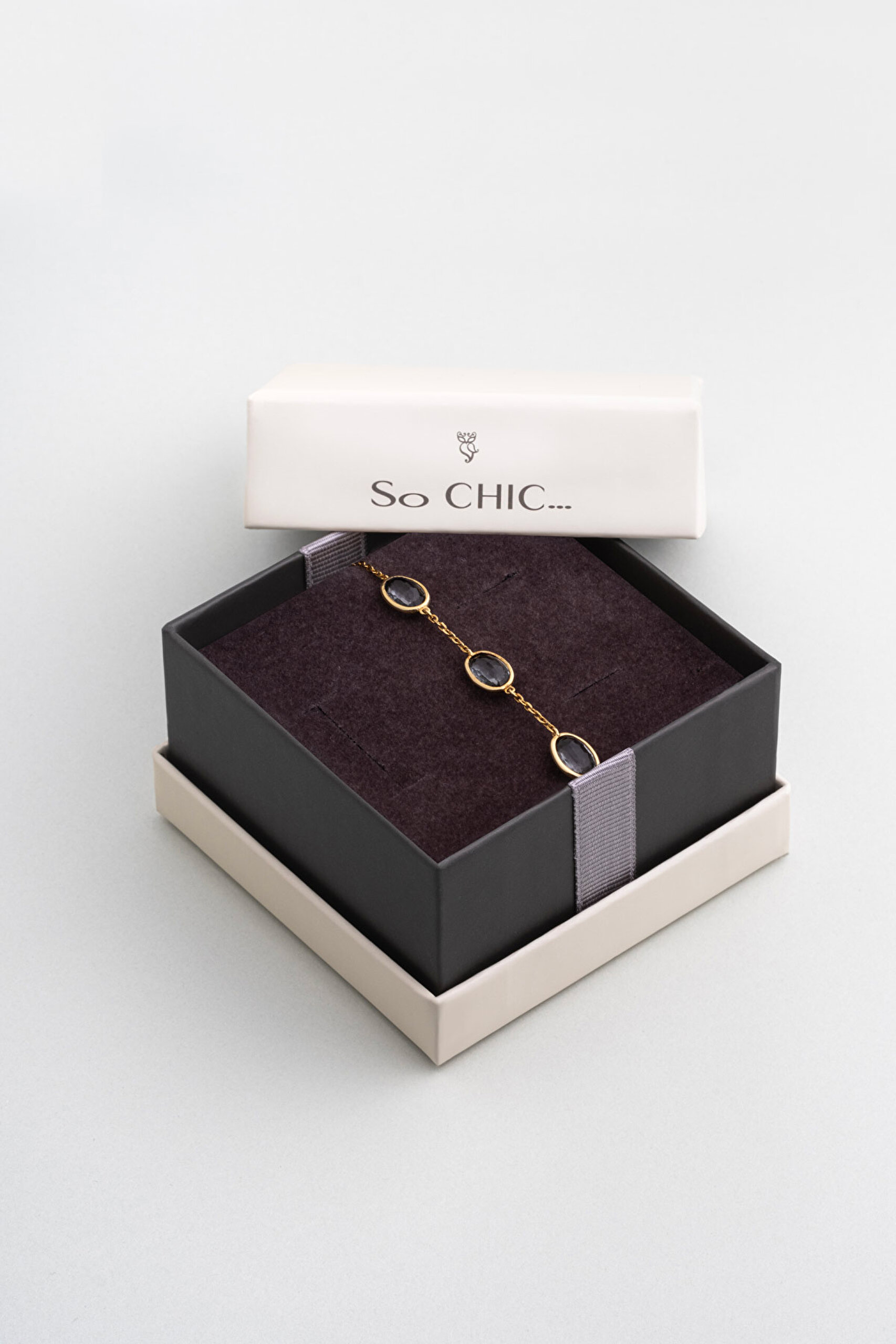 ⁠ Harmony 18 Ayar Sarı Altın Kaplama 20 Cm Gümüş Bileklik_5}