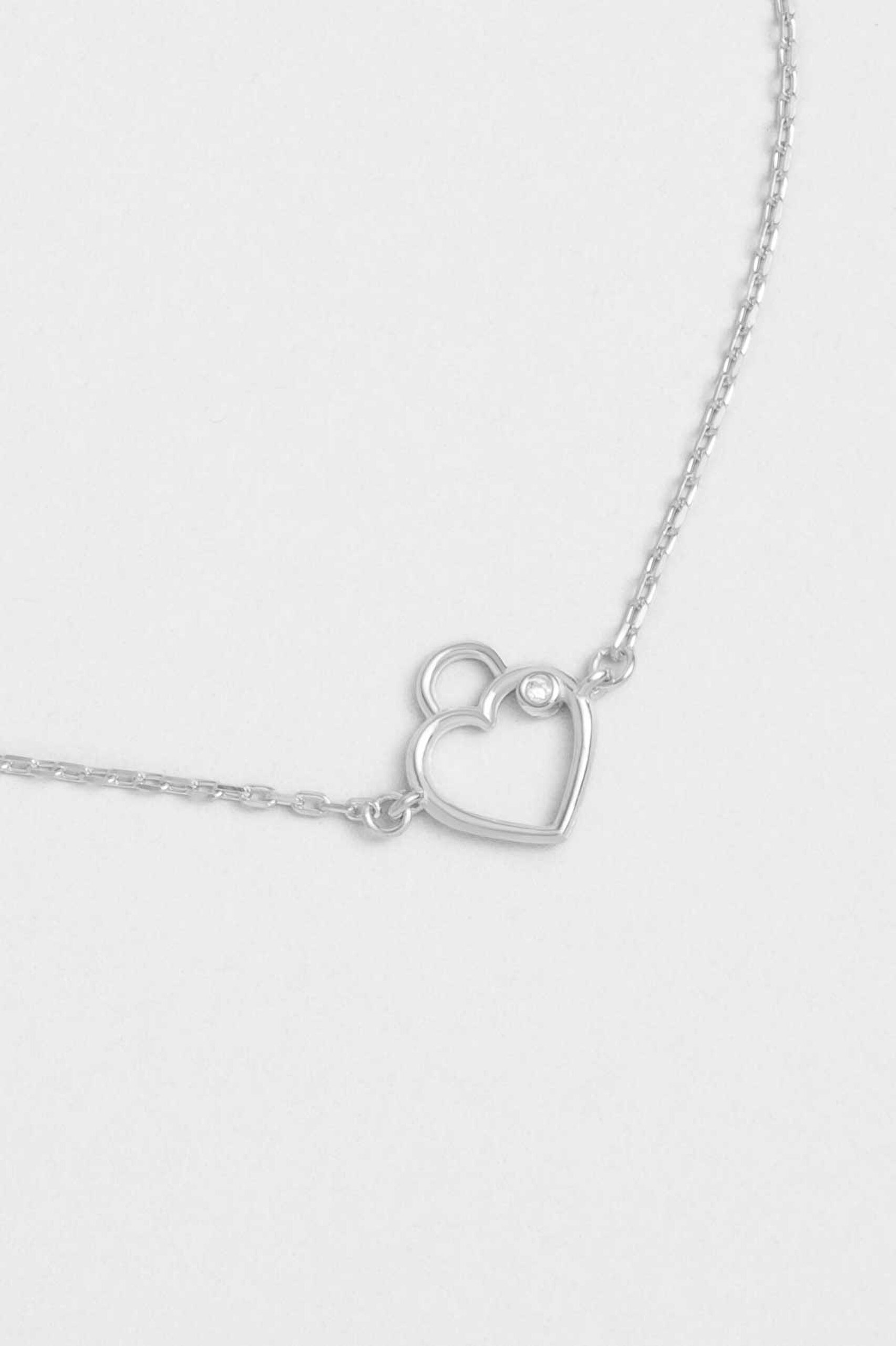 ⁠ İlk Aşk 18 Ayar Beyaz Altın Kaplama 19 Cm Gümüş Bileklik_1}