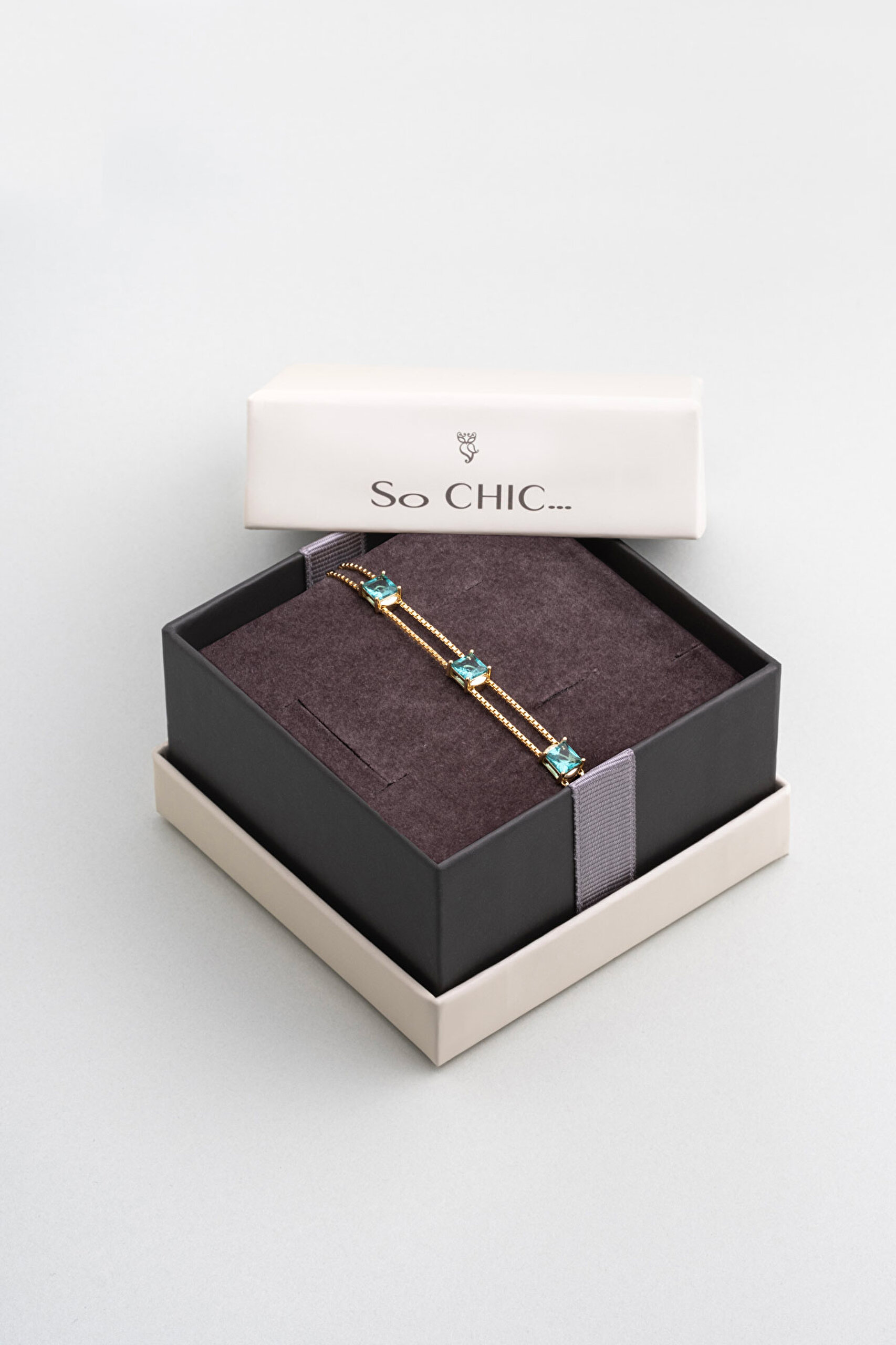 ⁠ Atlantis 18 Ayar Sarı Altın Kaplama 19 Cm Gümüş Bileklik_5}