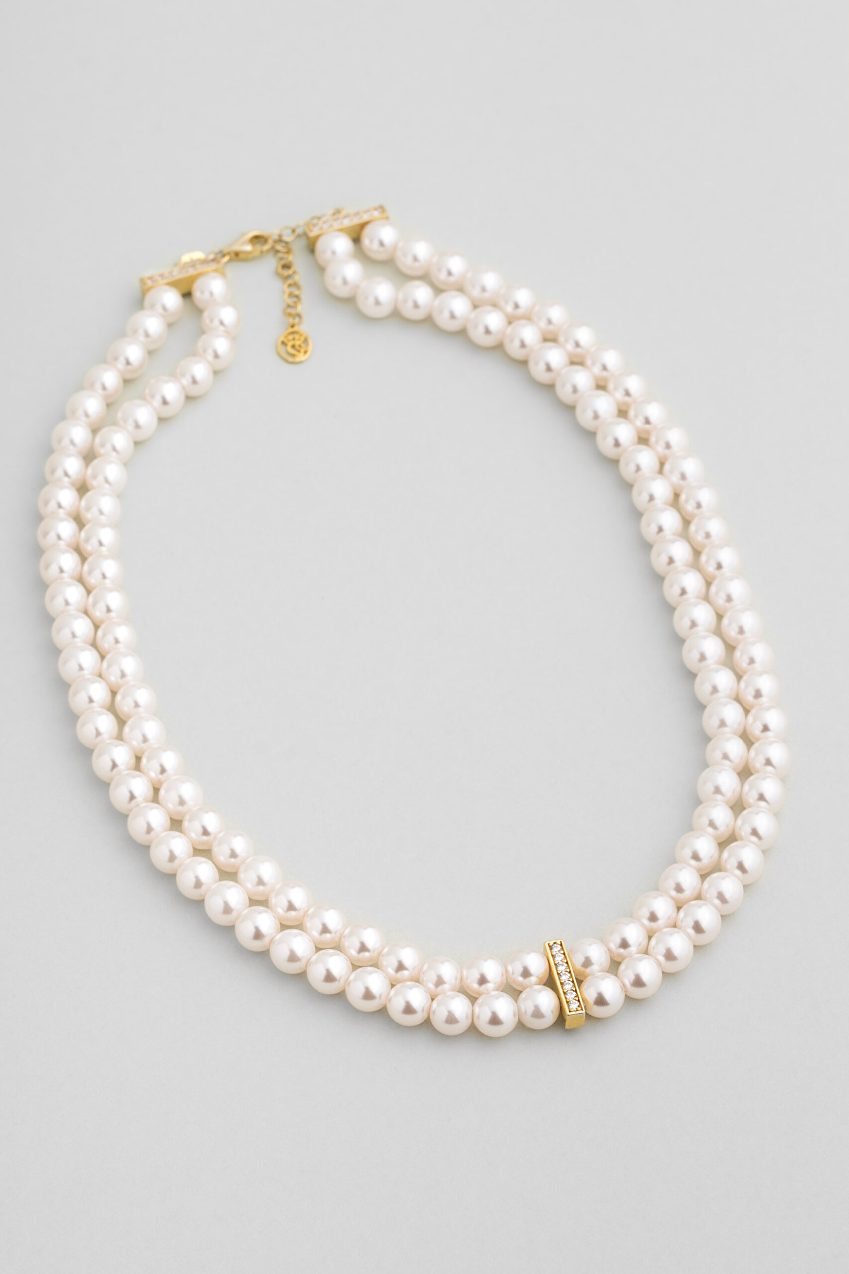 ⁠ Belinda 18 Ayar Sarı Altın Kaplama 39 Cm Gümüş İnci Kolye_3}