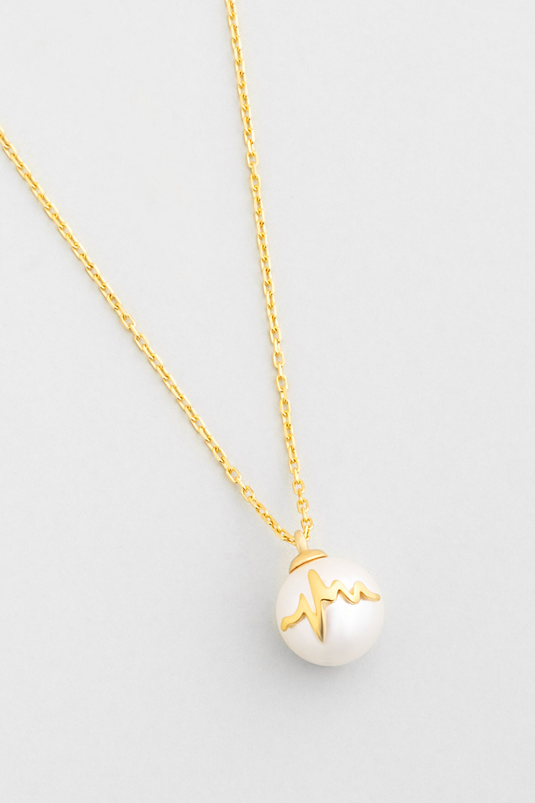 ⁠ Yeni Yıl Şifa 18 Ayar Sarı Altın Kaplama 55 Cm Gümüş Kolye_0}