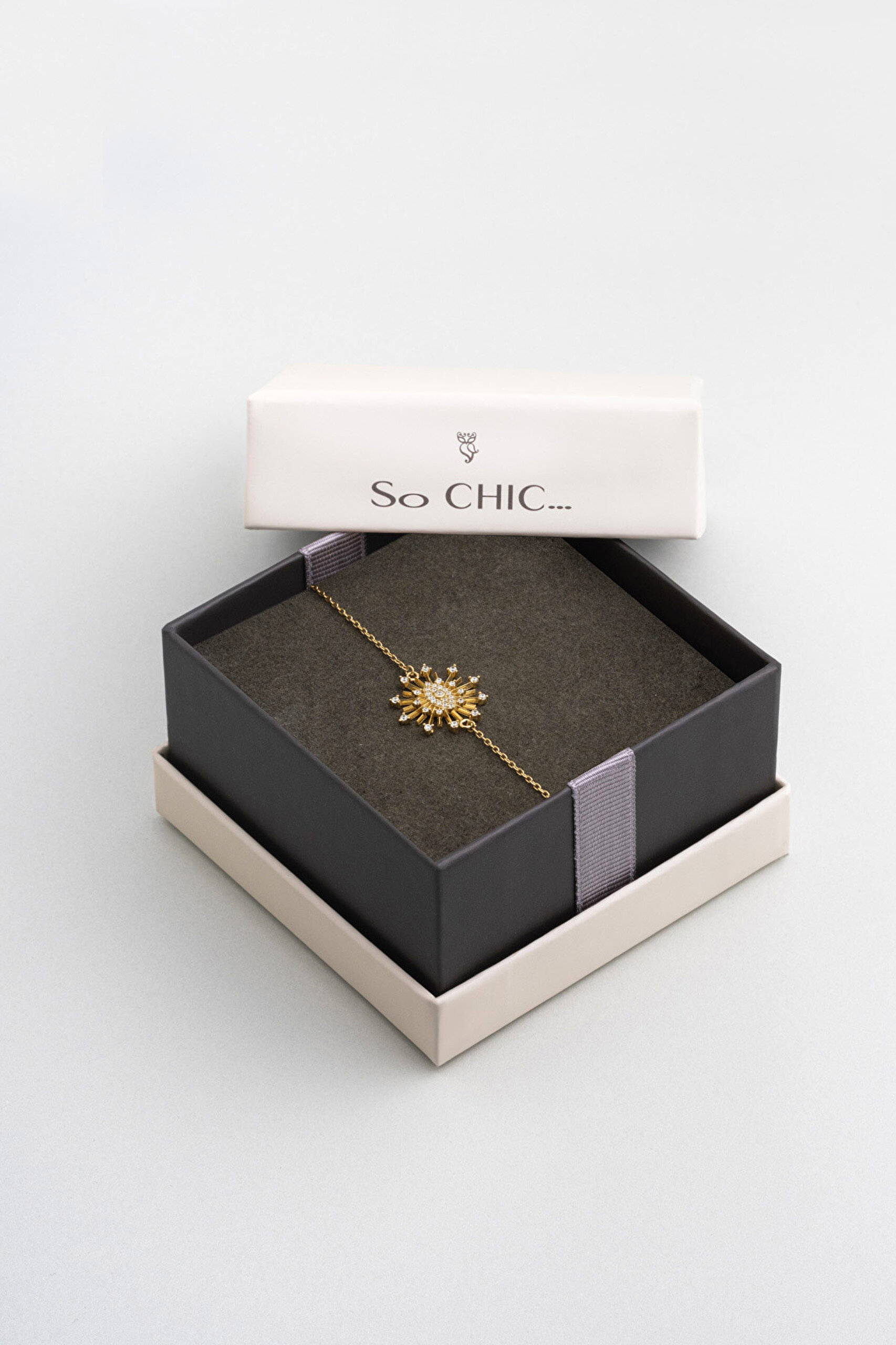 ⁠ Ra'nın Gözü 18 Ayar Sarı Altın Kaplama Gümüş Minimal Bileklik_5}