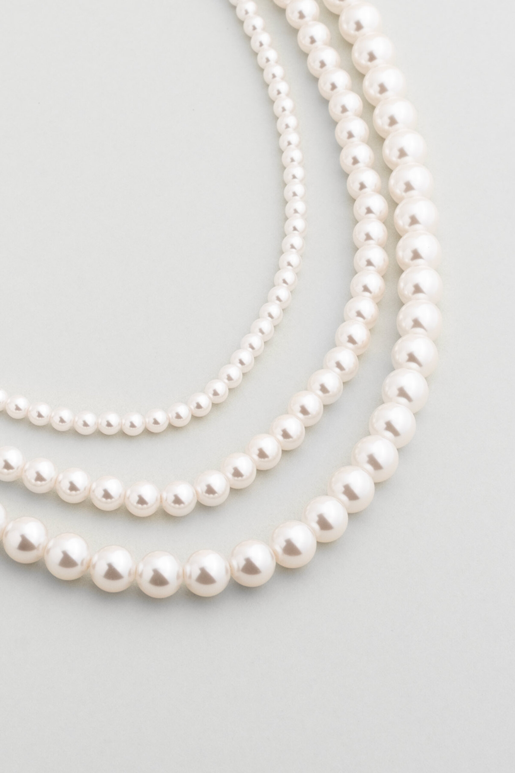 ⁠ Charlotte 18 Ayar Sarı Altın Kaplama 47 Cm Gümüş İnci Kolye_4}