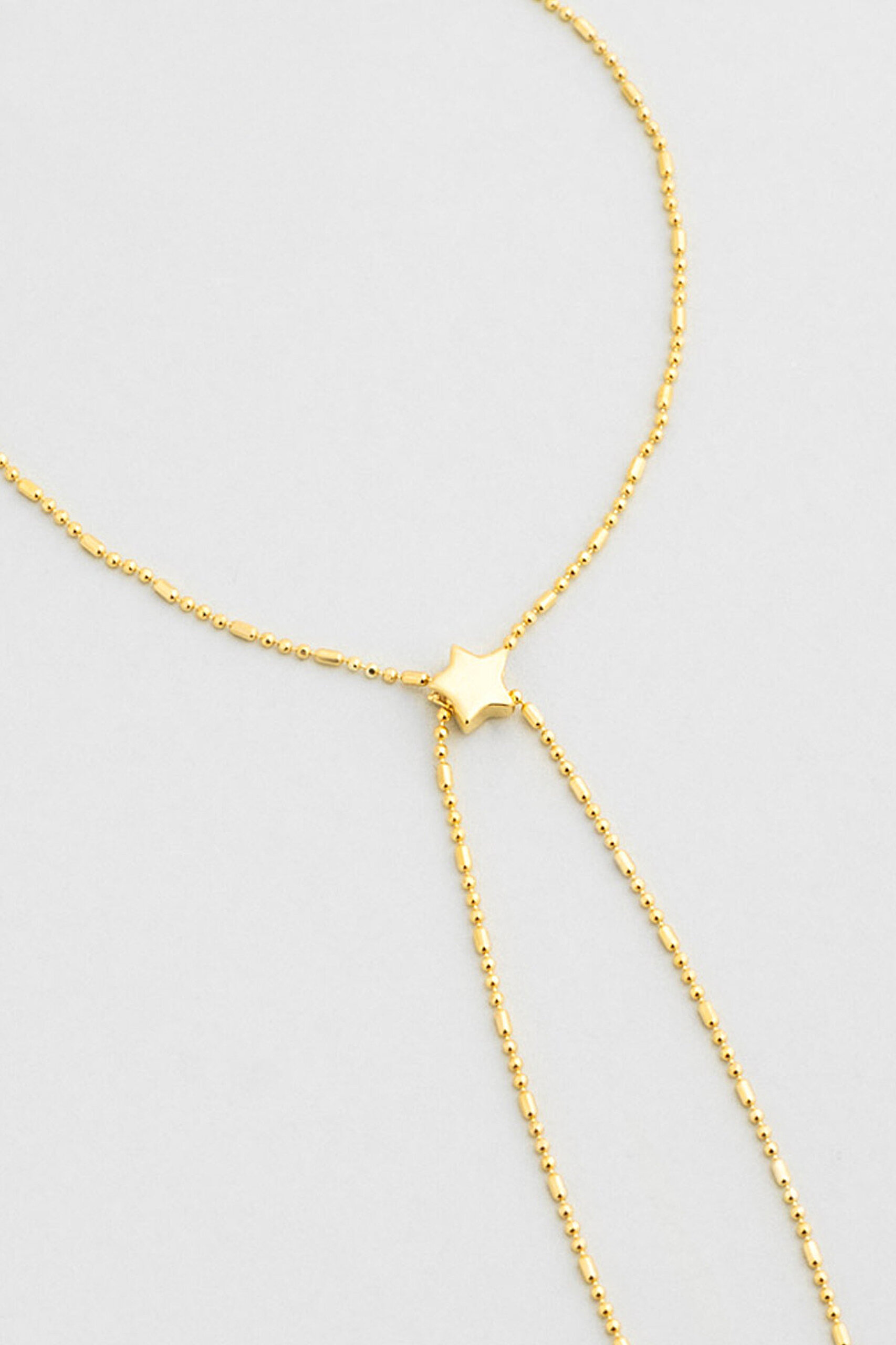 Şans Yıldızı 18 Ayar Sarı Altın Kaplama 19 Cm Gümüş Şahmeran - 4