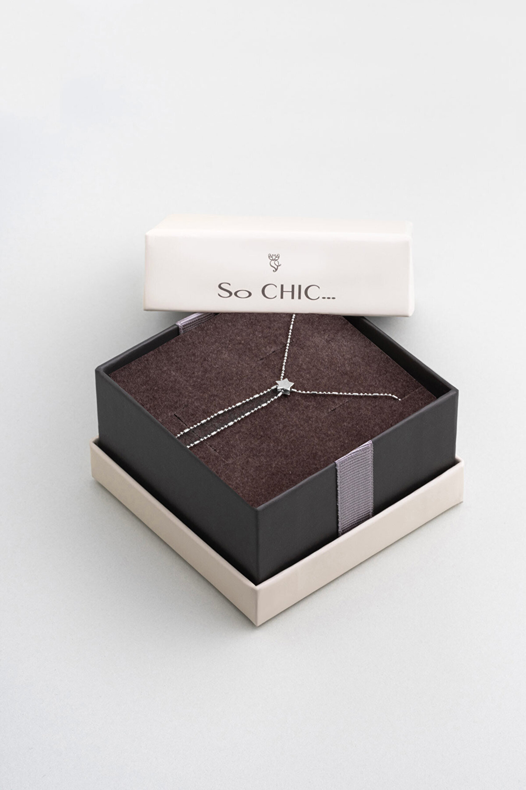 Şans Yıldızı 18 Ayar Beyaz Altın Kaplama 19 Cm Gümüş Şahmeran - 5