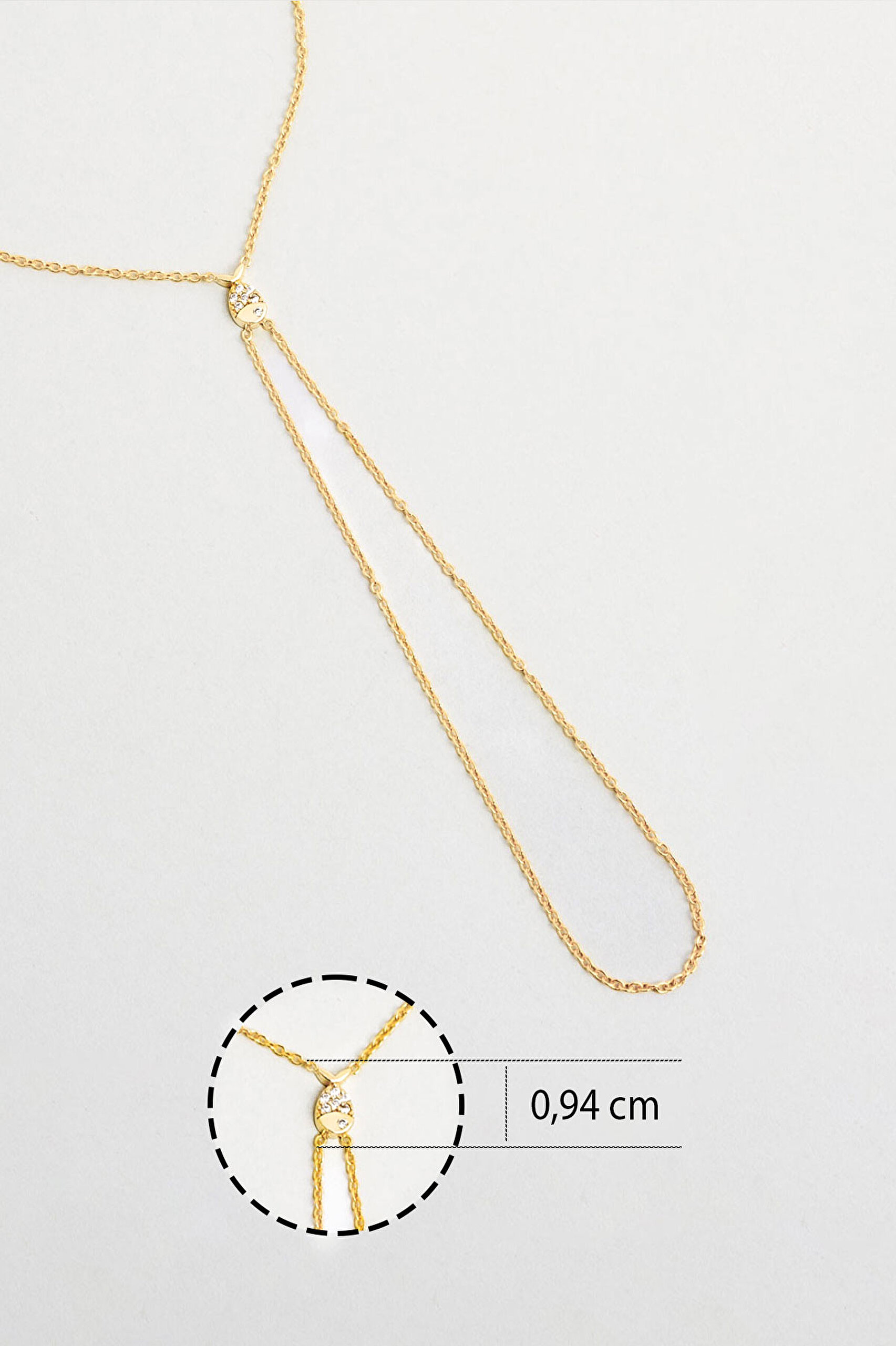 ⁠ Kayıp Balık 18 Ayar Sarı Altın Kaplama 21 Cm Gümüş Şahmeran
_2}