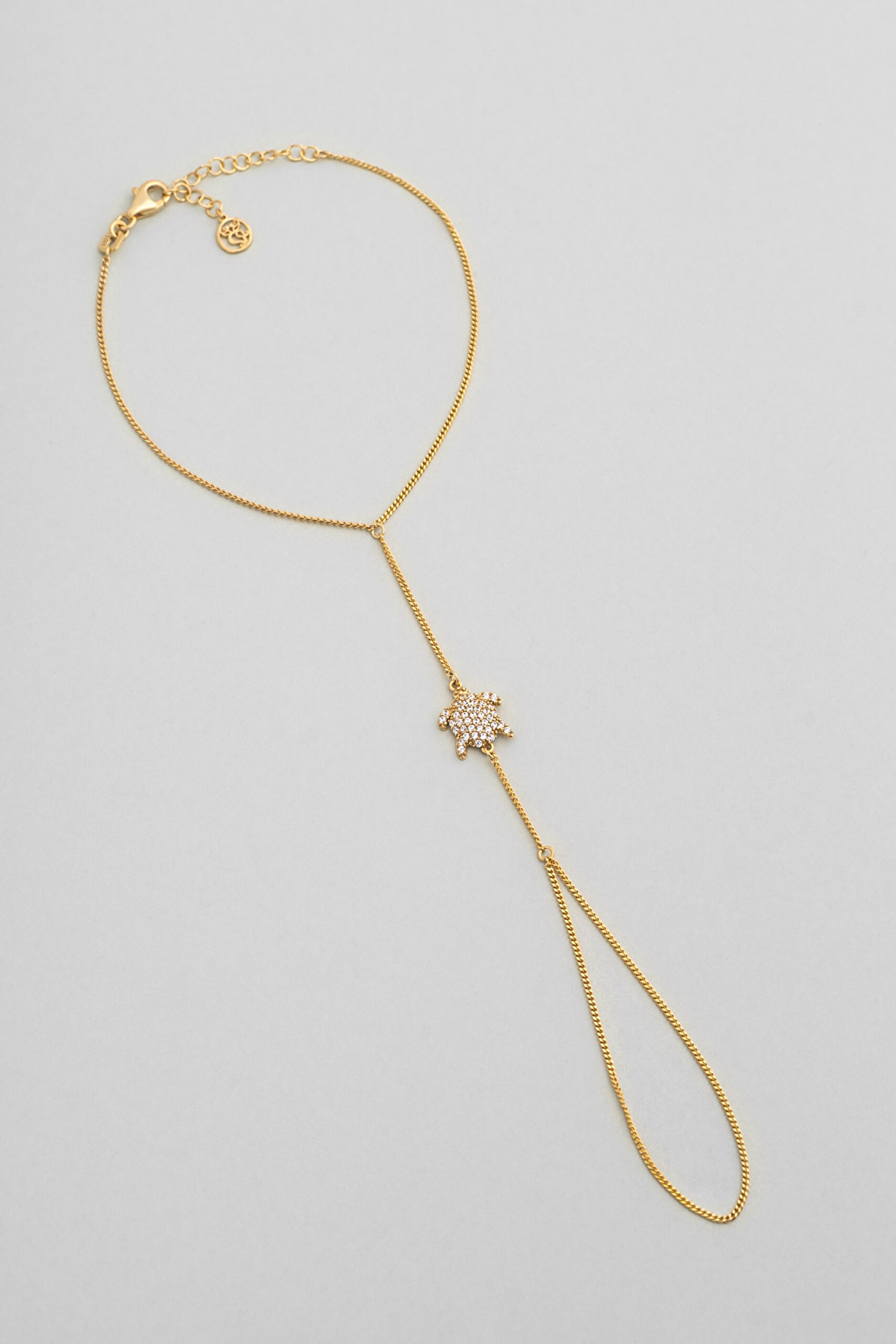 ⁠ Tiny Turtle 18 Ayar Sarı Altın Kaplama 19 Cm Gümüş Şahmeran_0}