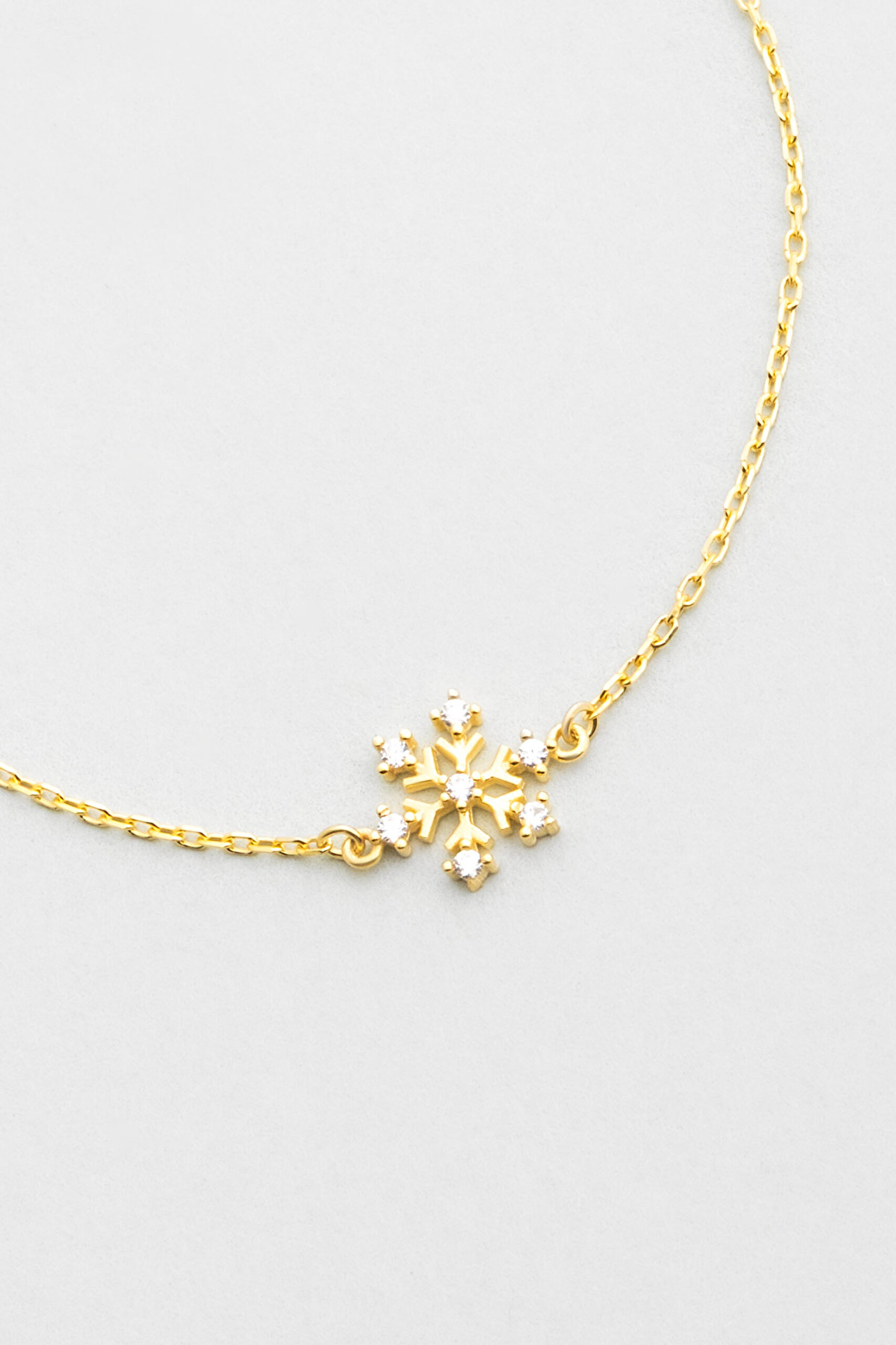 ⁠ Elsa 18 Ayar Sarı Altın Kaplama 19 Cm Gümüş Bileklik_4}