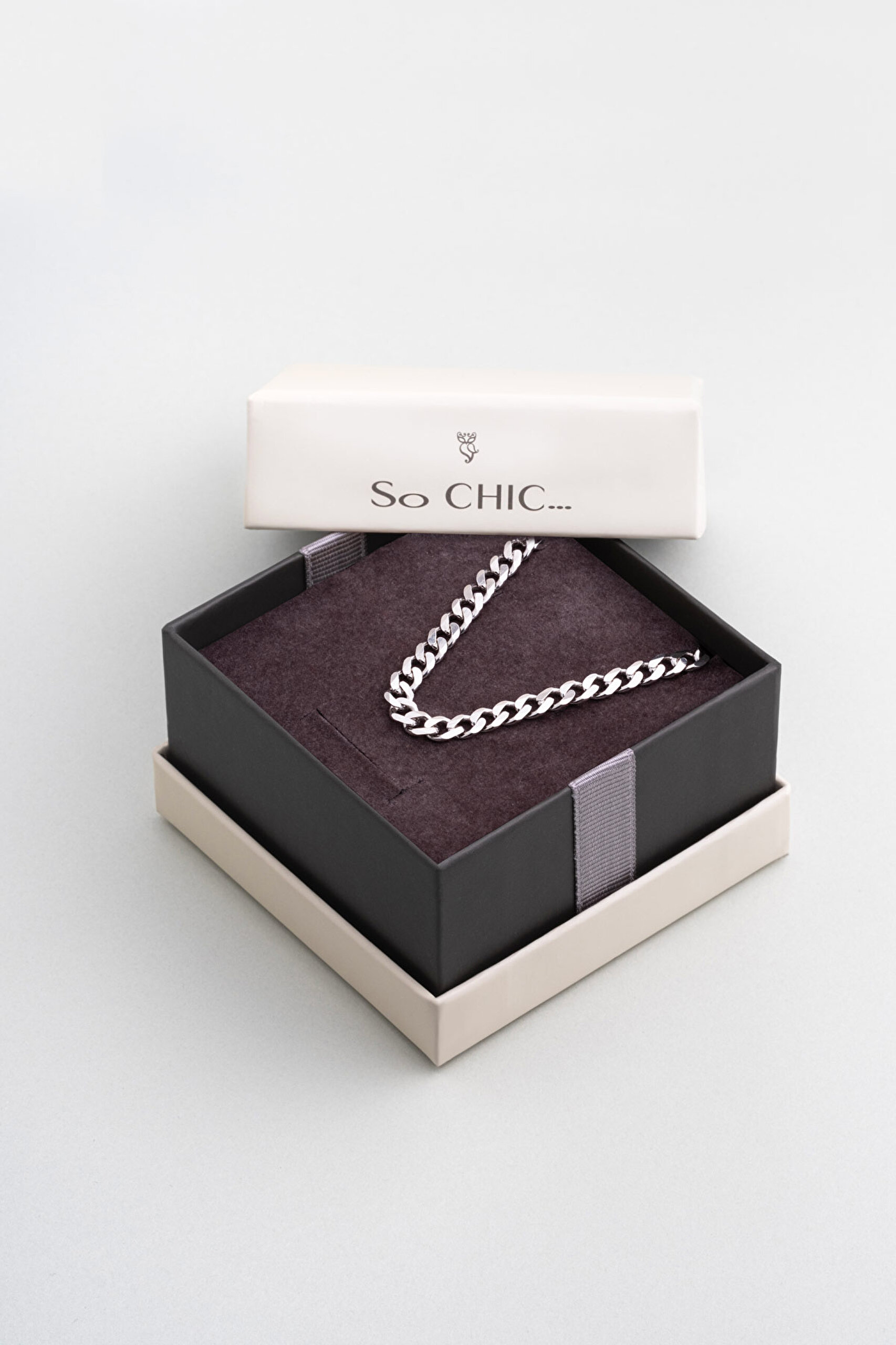 ⁠ Kronos Gümüş Erkek Zincir Kolye_5}