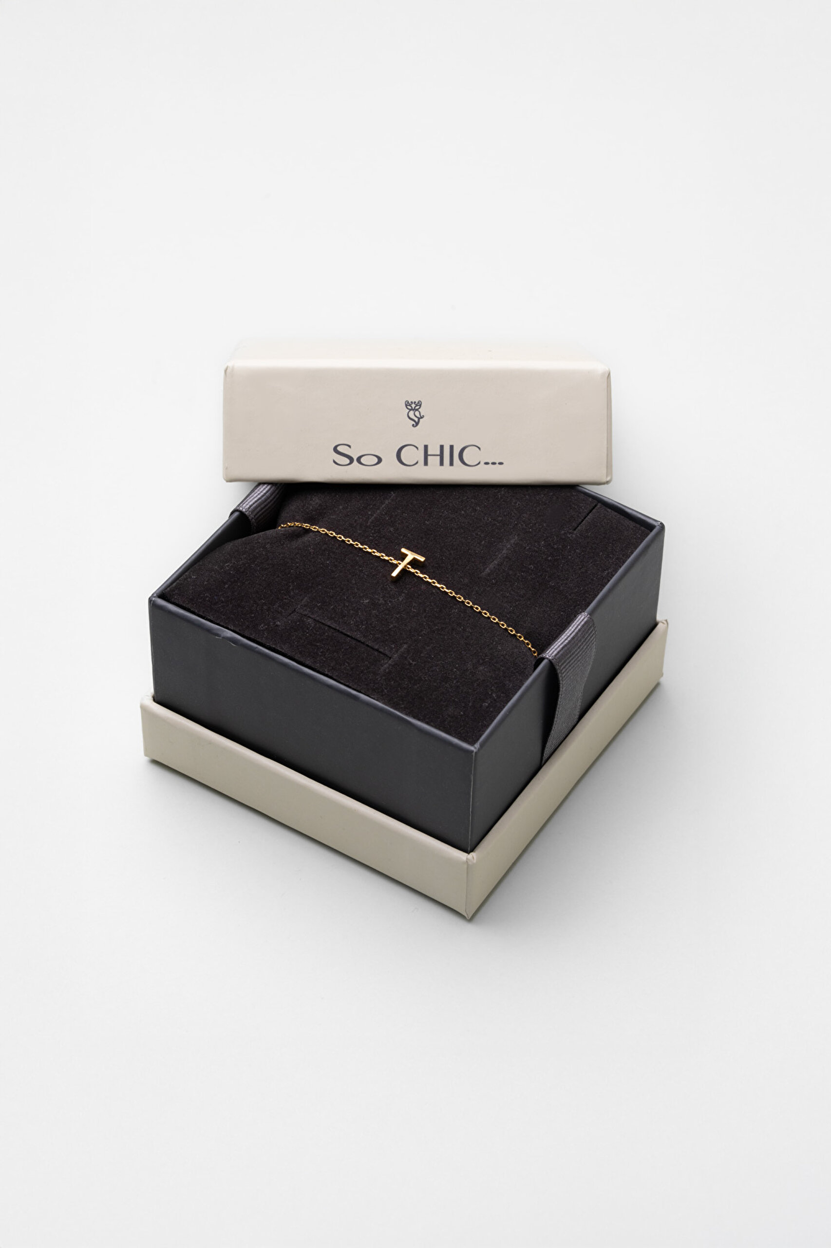 ⁠ My Story T Harfi 18 Ayar Sarı Altın Kaplama 18 Cm Gümüş Bileklik_4}