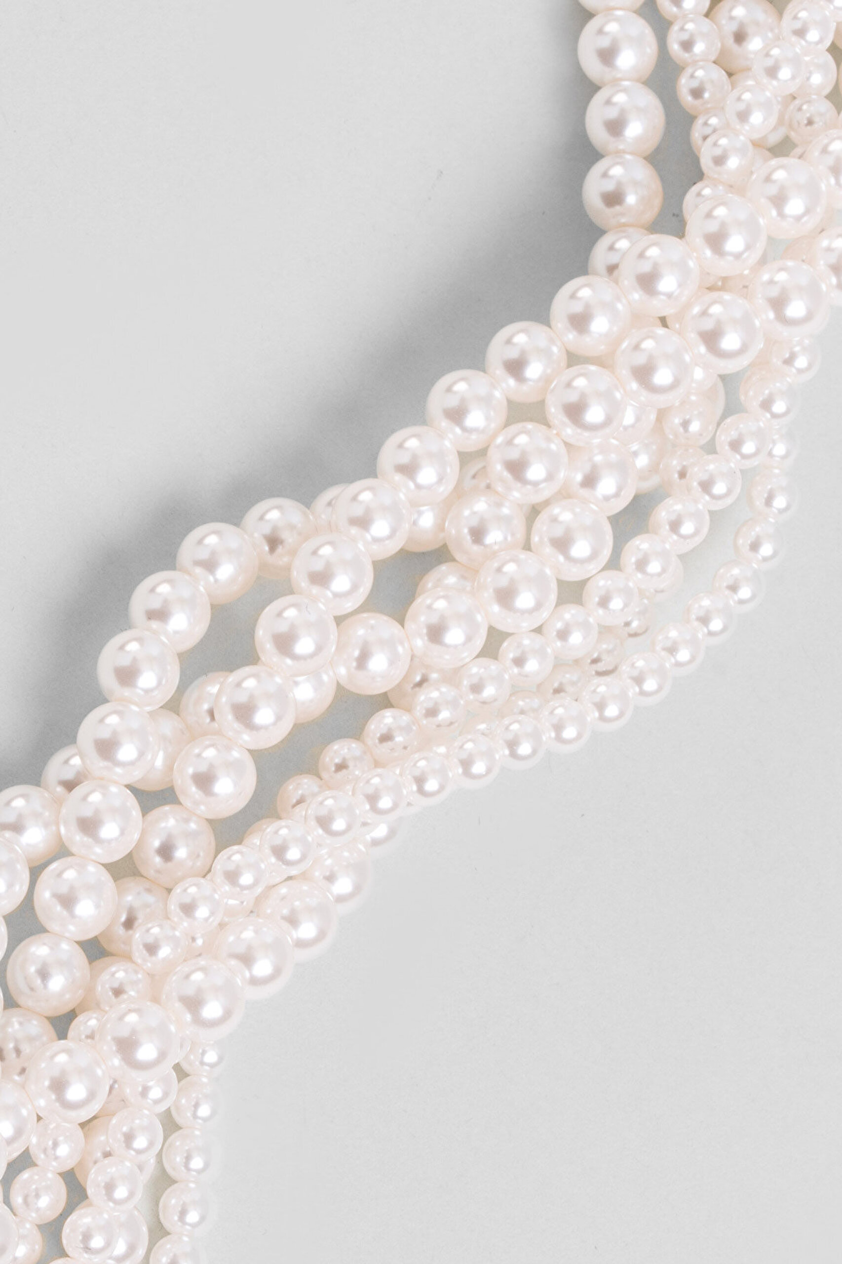 Clara 18 Ayar Sarı Altın Kaplama 22 Cm Gümüş İnci Bileklik - 4