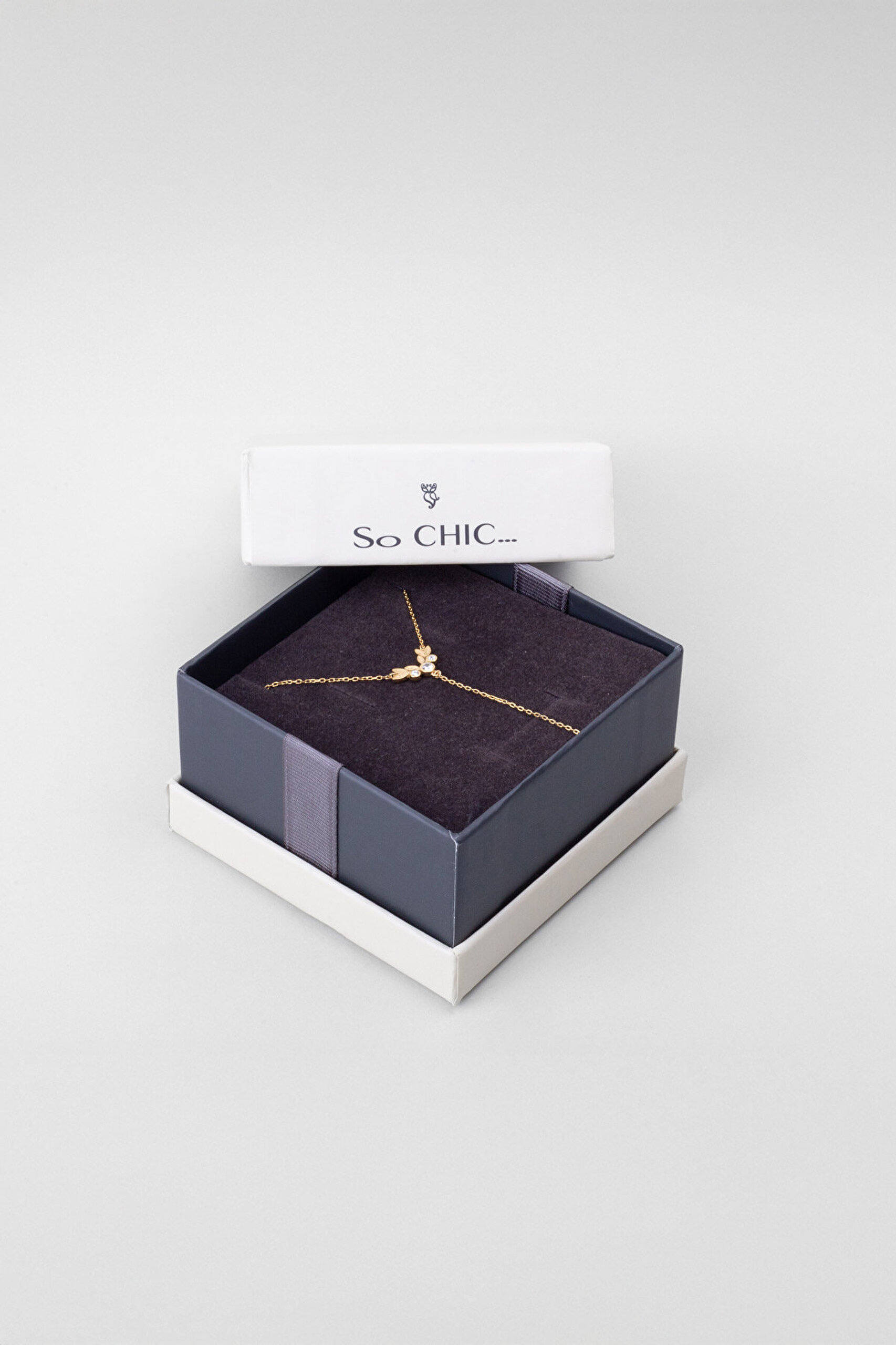 Sarmaşık 18 Ayar Sarı Altın Kaplama 44 Cm Gümüş Y Kolye - 6