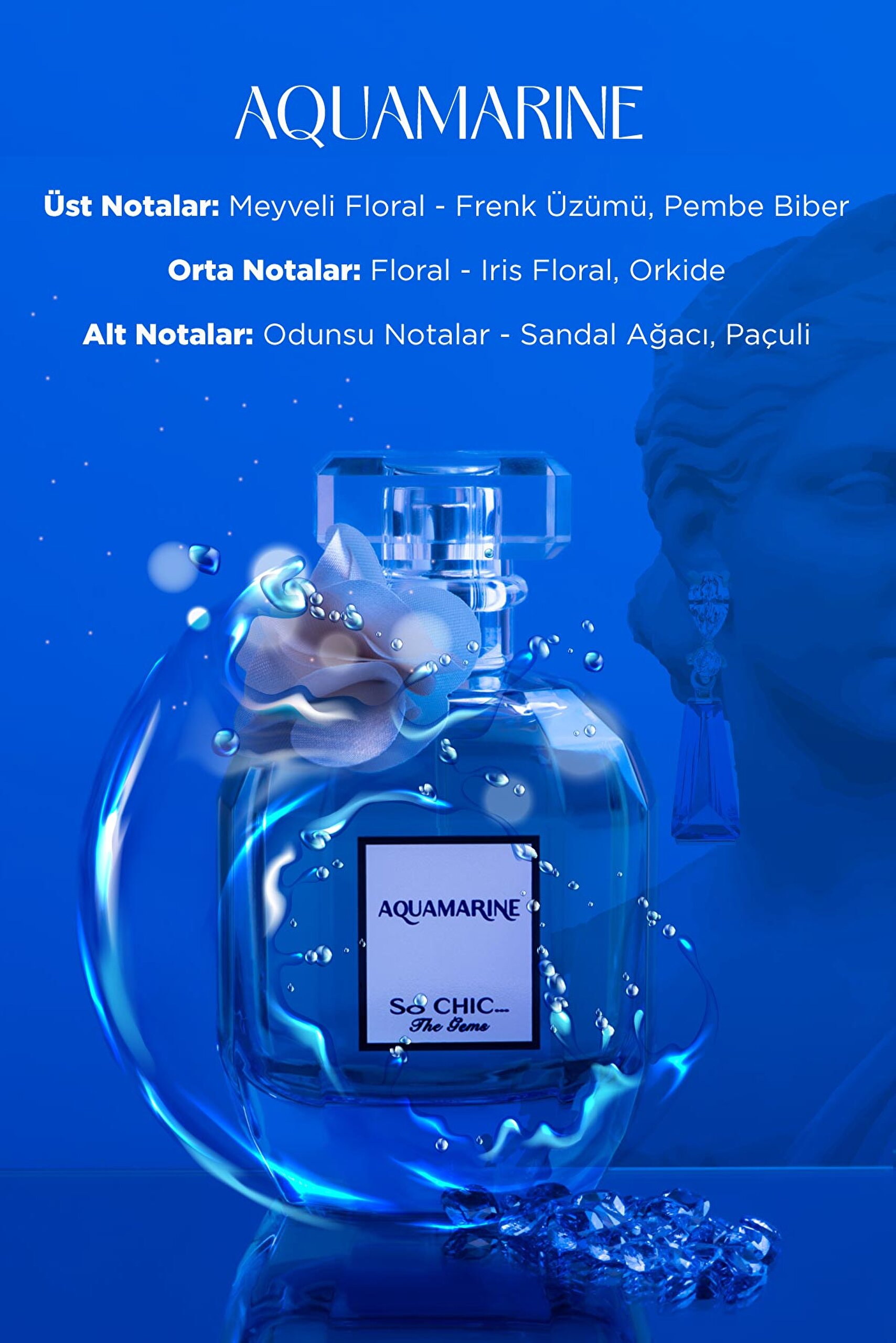 ⁠ Aquamarine So CHIC... The Gems Unisex Parfüm_2}