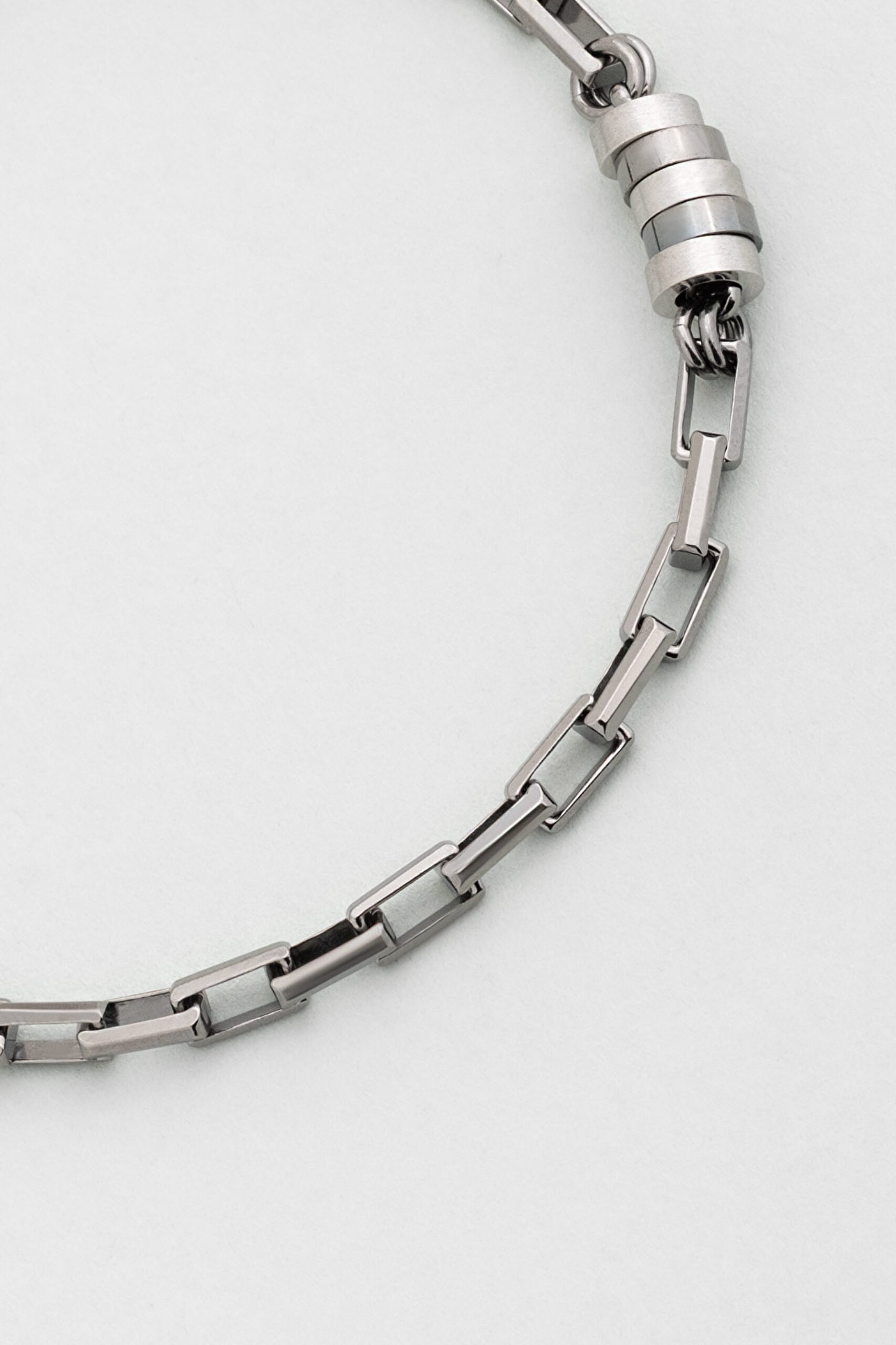 ⁠ Orion İtalyan Rutenyum Kaplama 21 Cm Gümüş Erkek Bileklik_4}